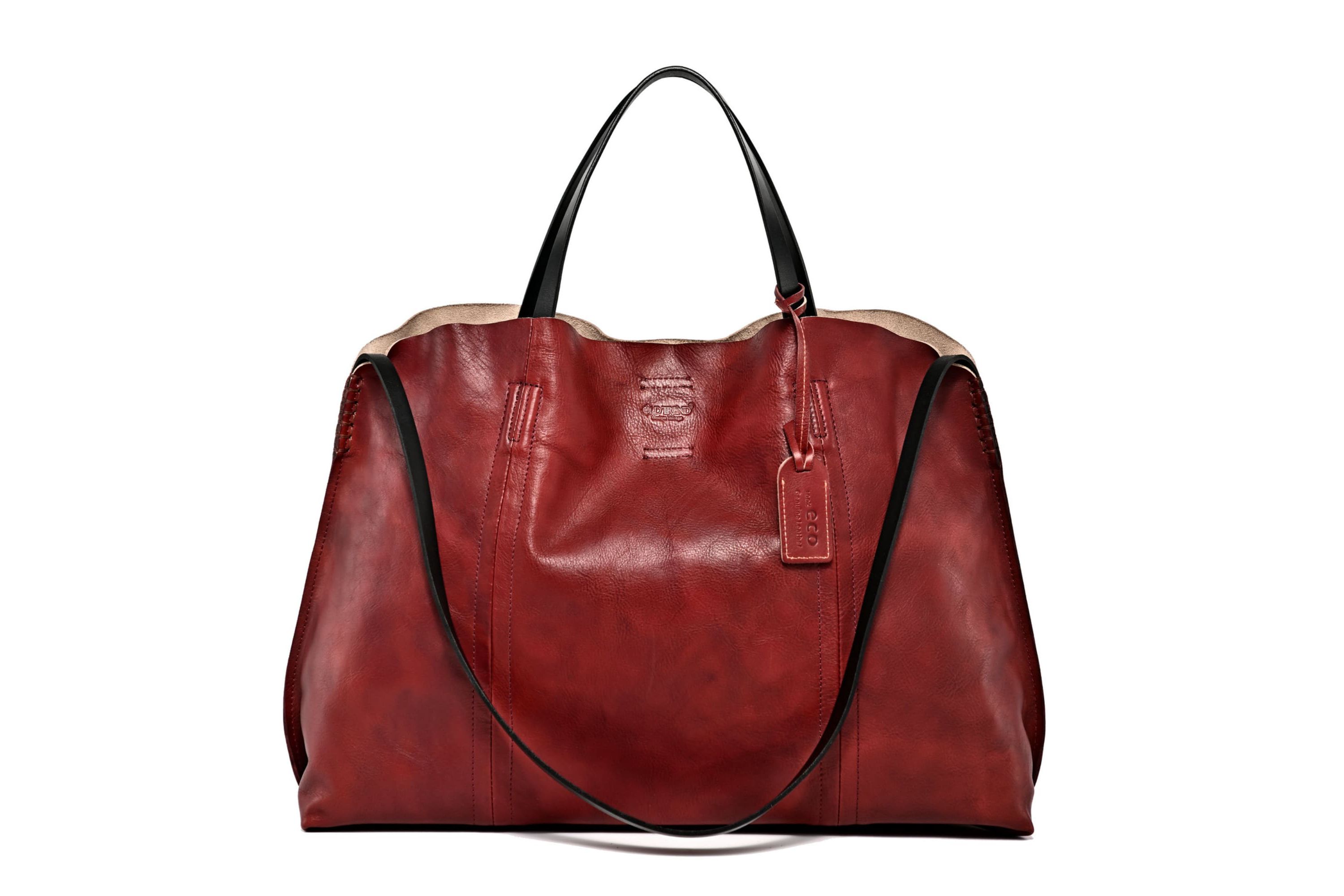Forest Island Leather Tote