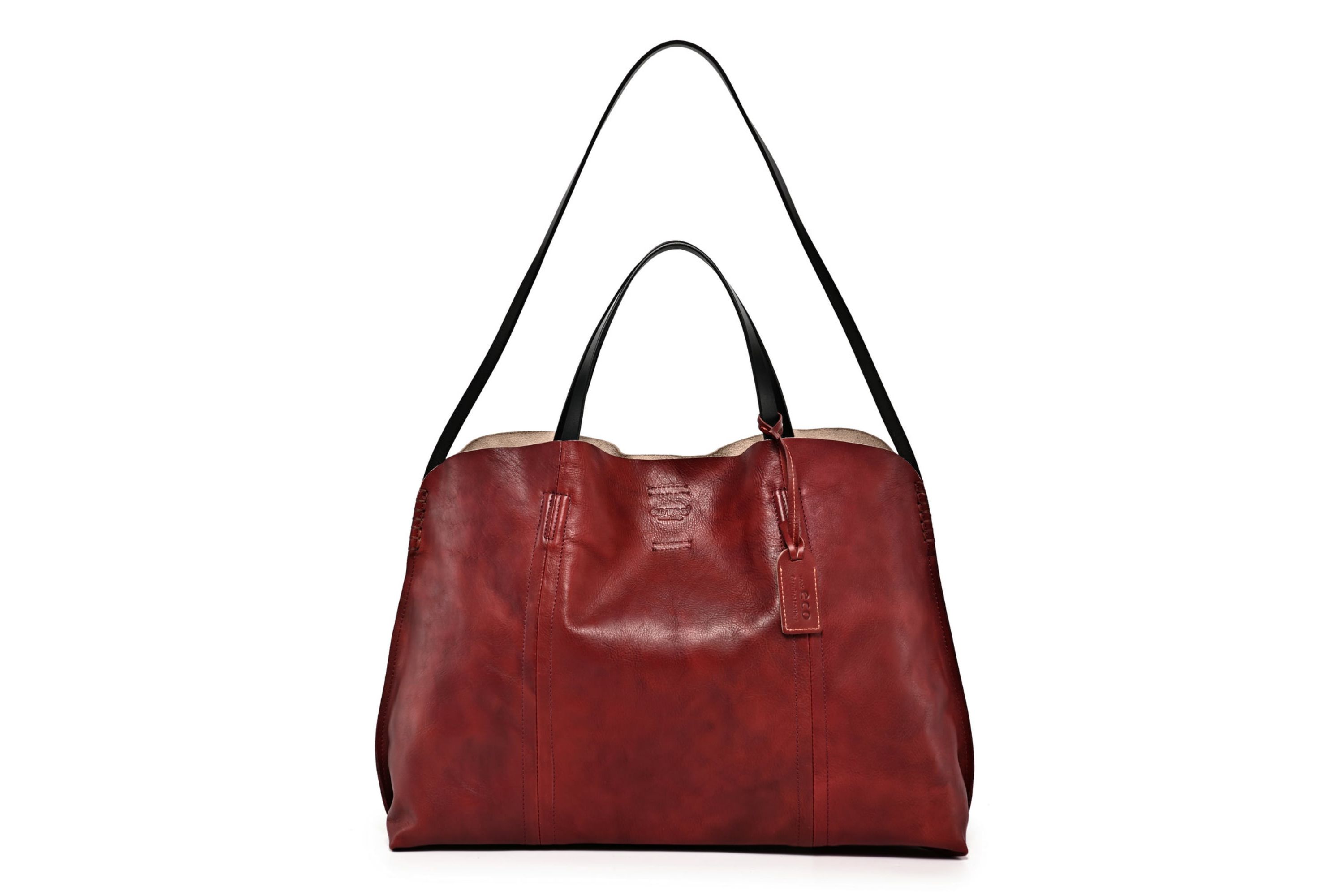 Forest Island Leather Tote