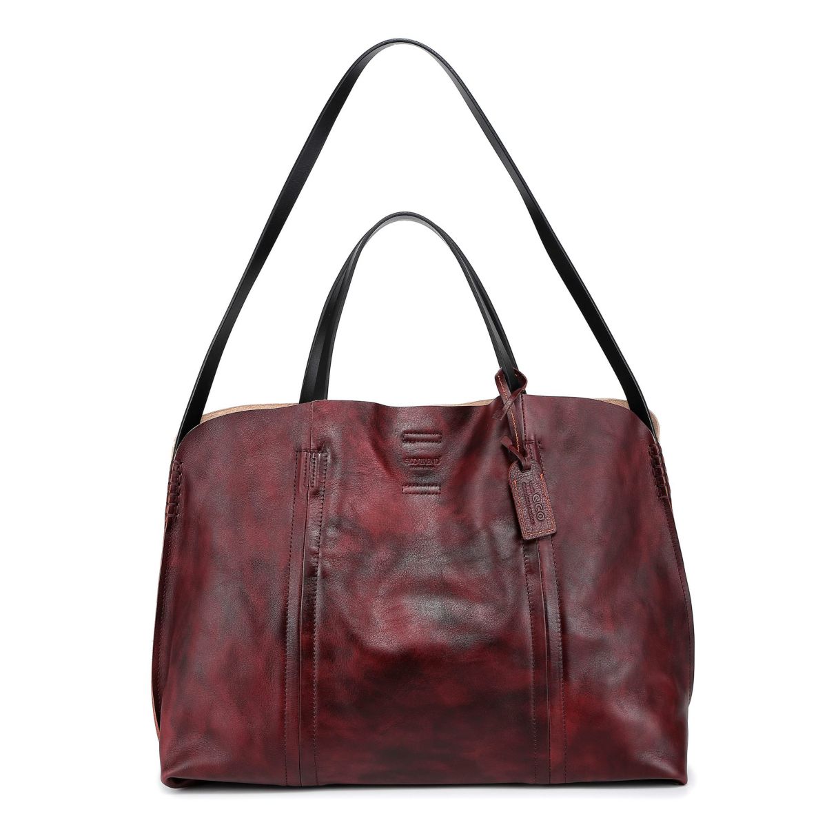 Forest Island Leather Tote