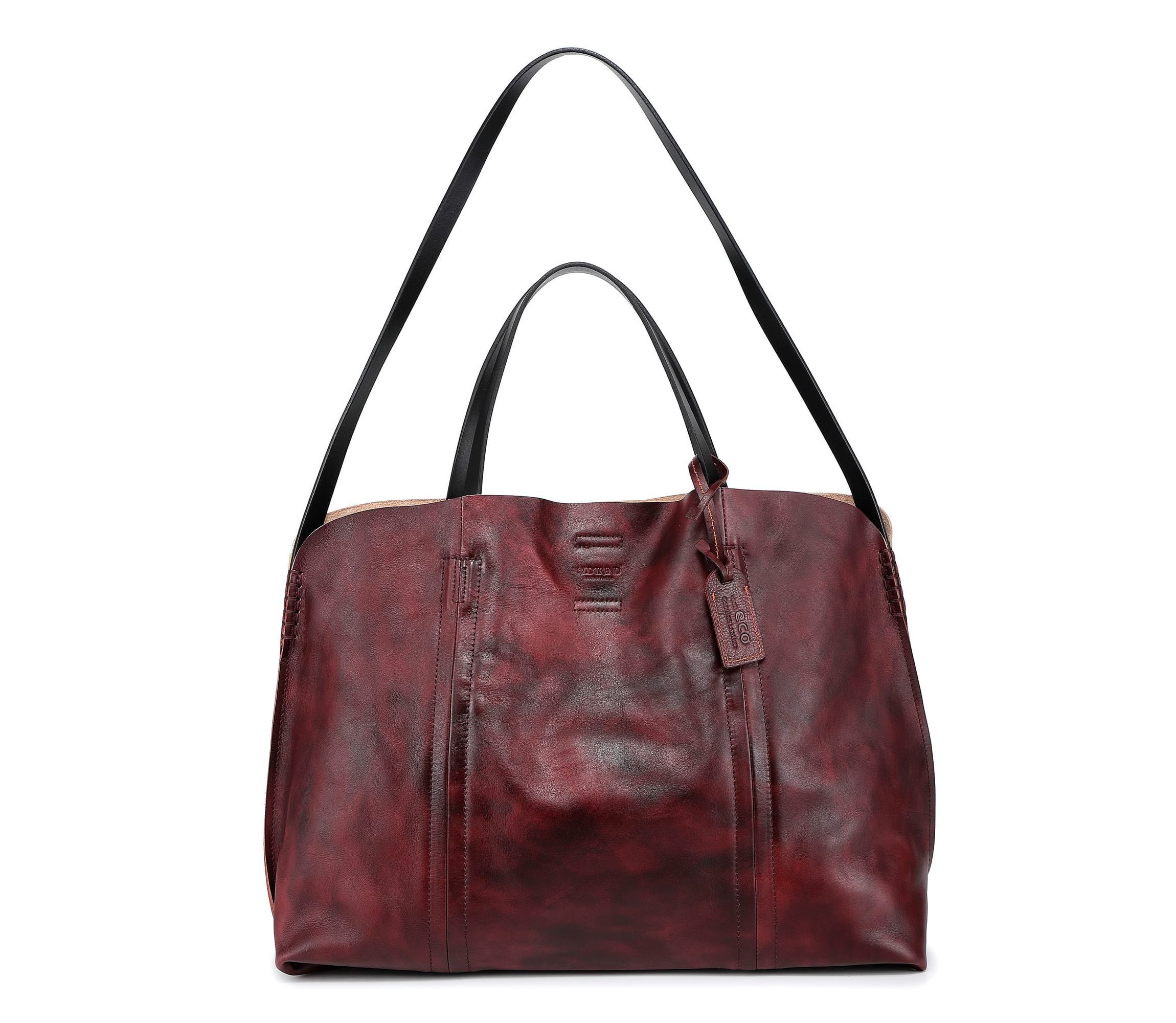 Forest Island Leather Tote