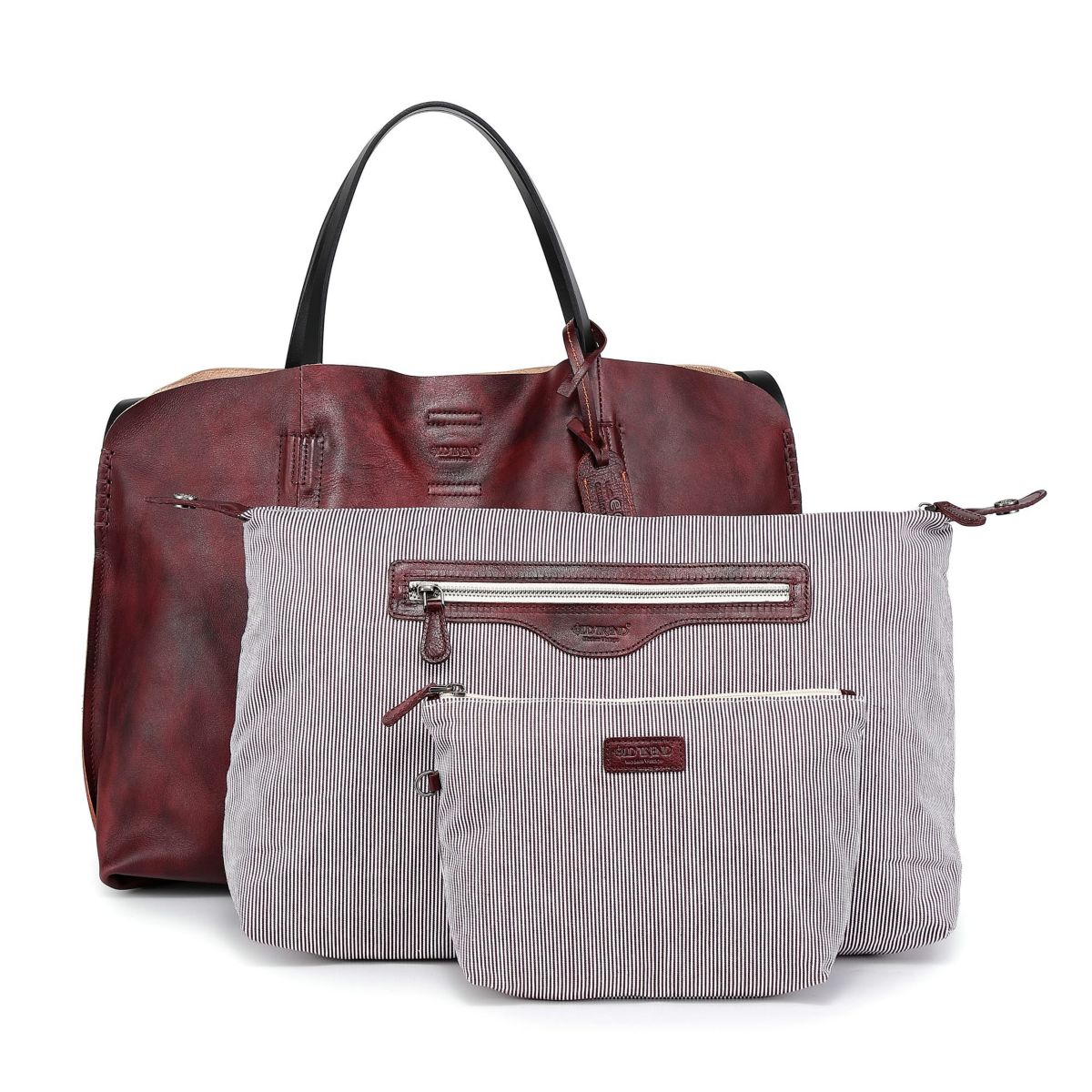 Forest Island Leather Tote