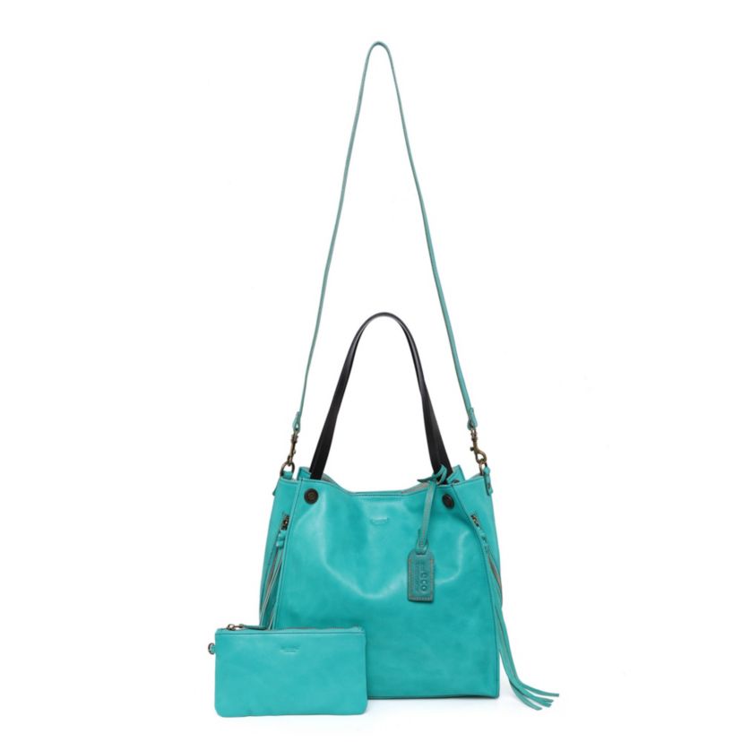 Daisy Leather Tote