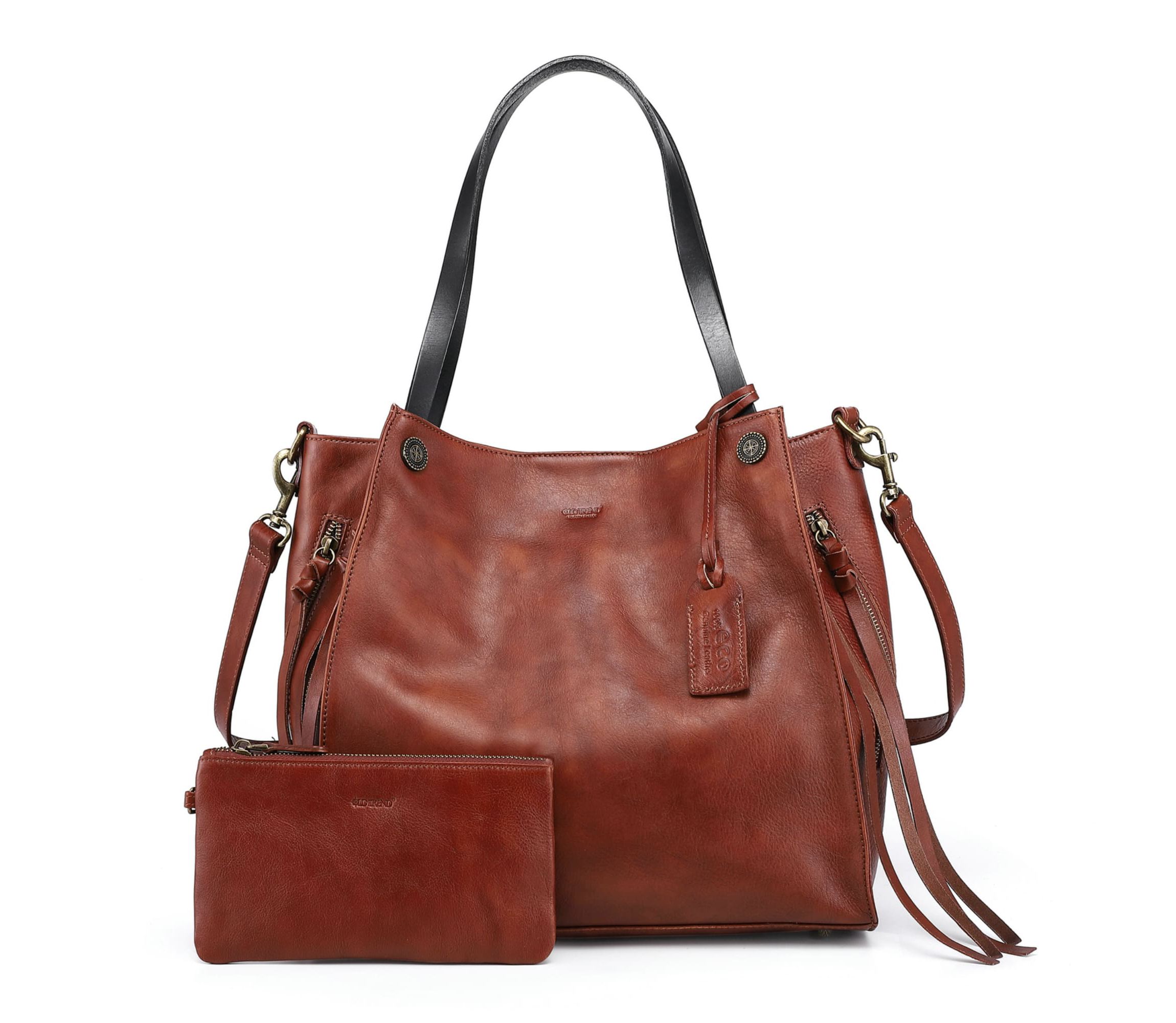 Daisy Leather Tote