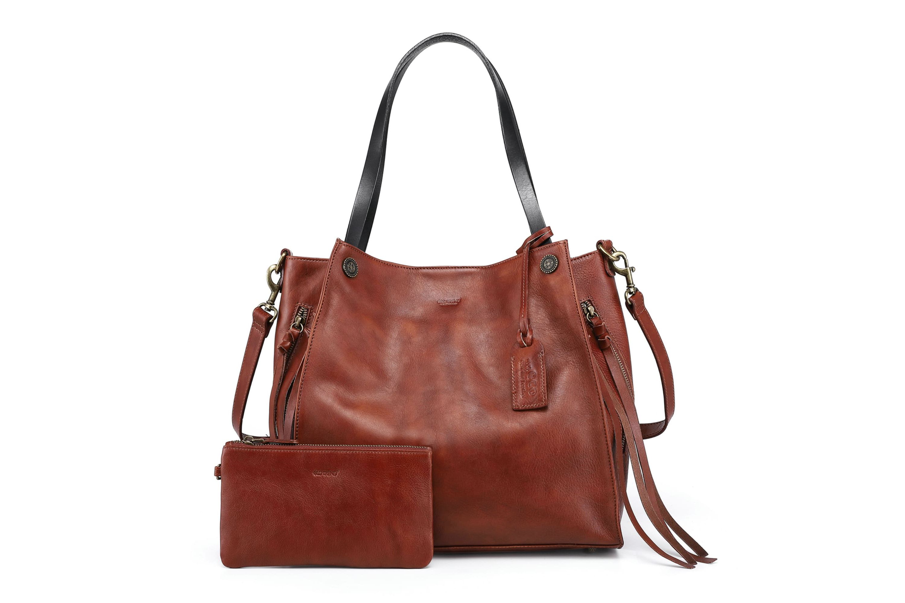 Daisy Leather Tote