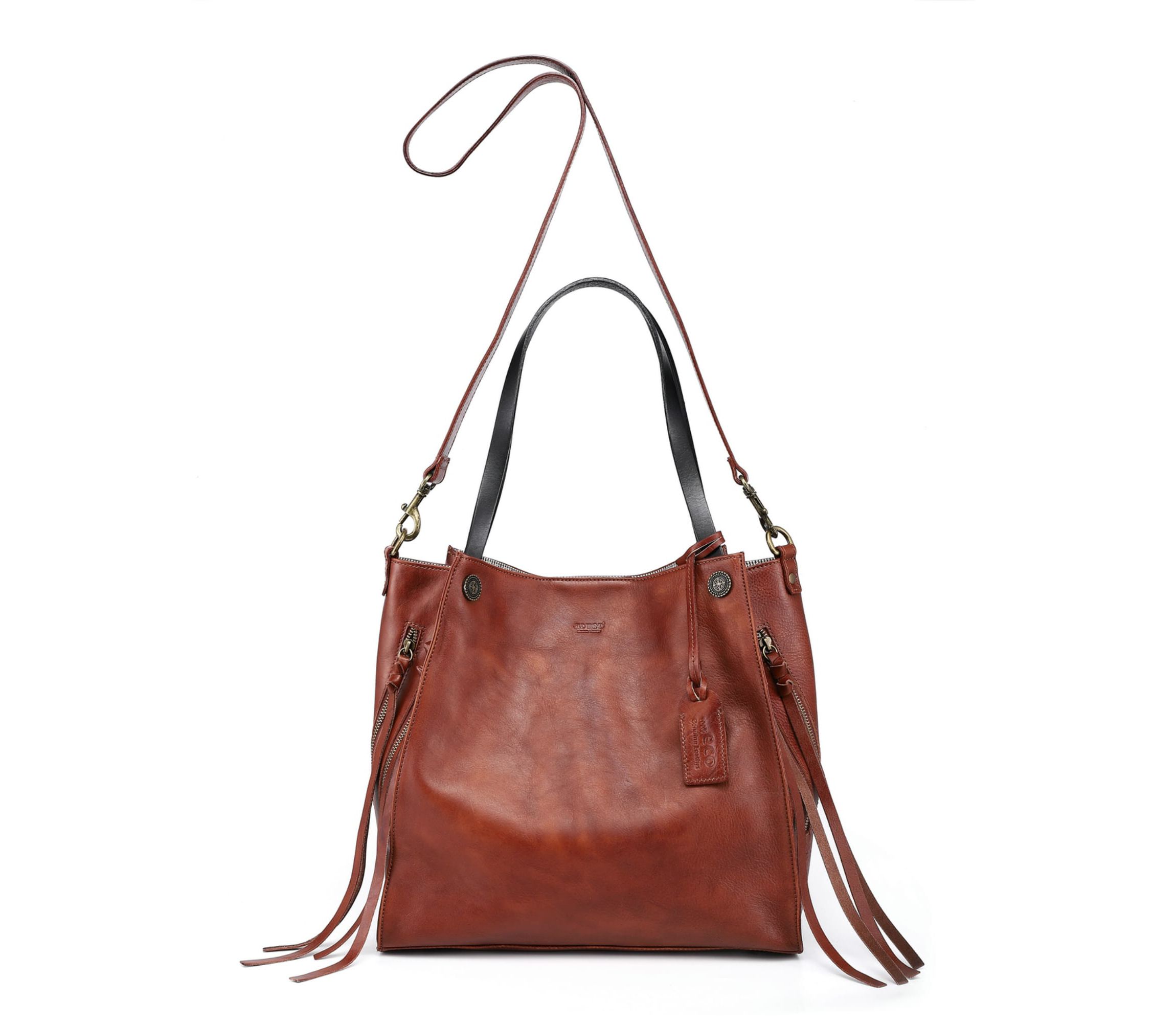 Daisy Leather Tote