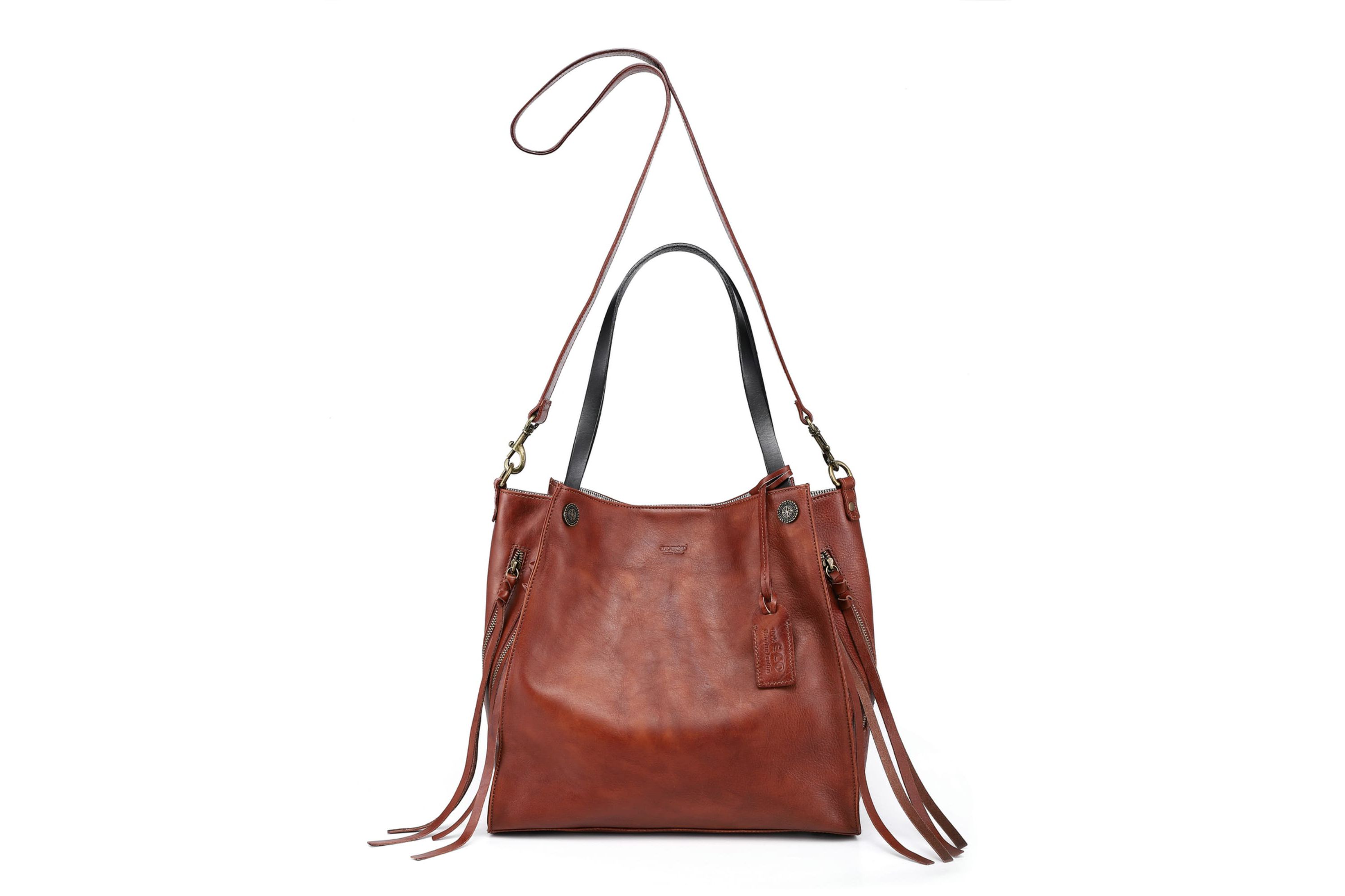 Daisy Leather Tote