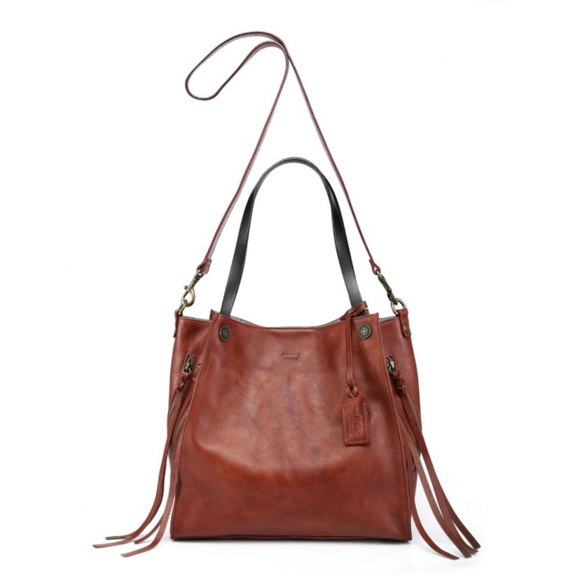Daisy Leather Tote