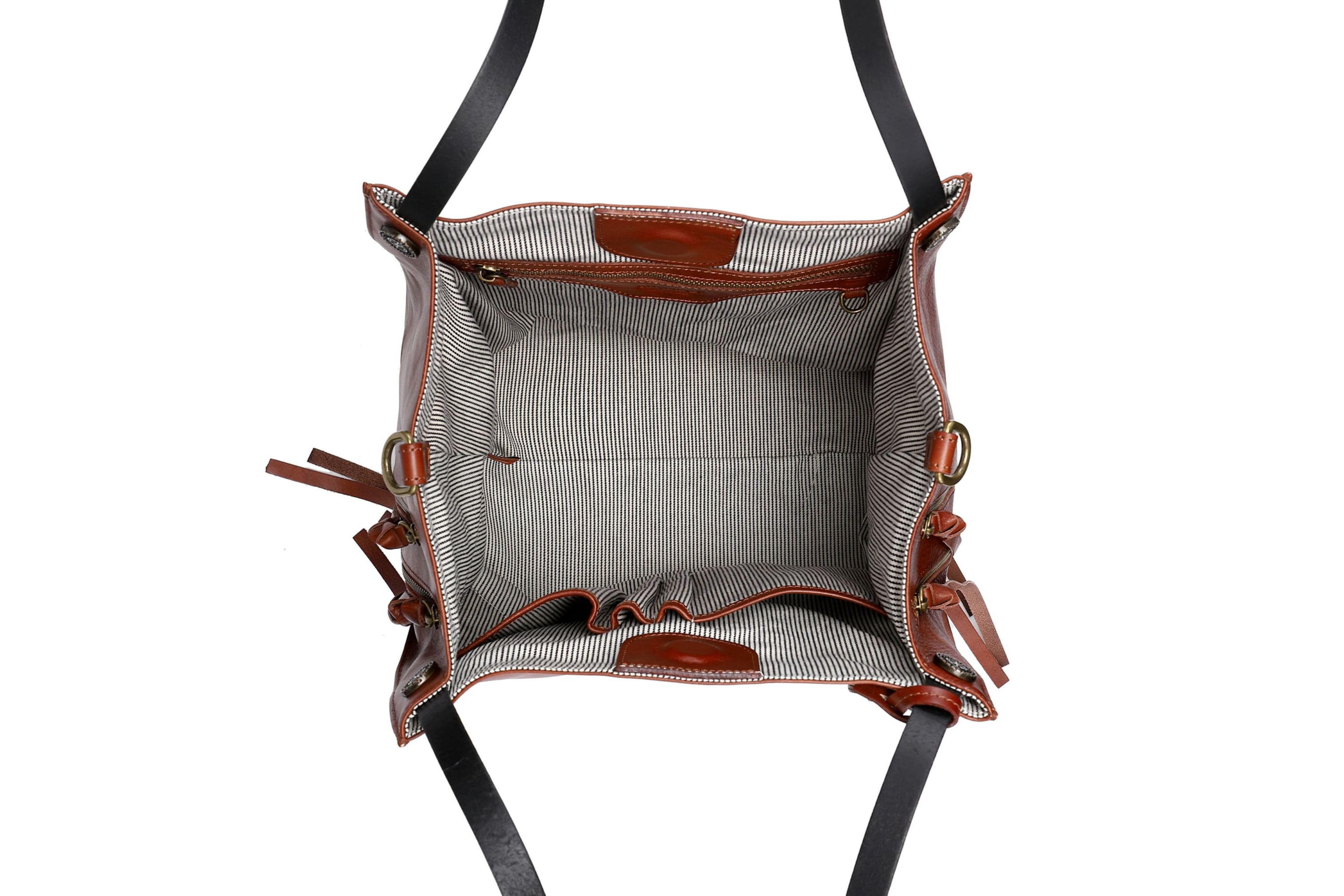 Daisy Leather Tote