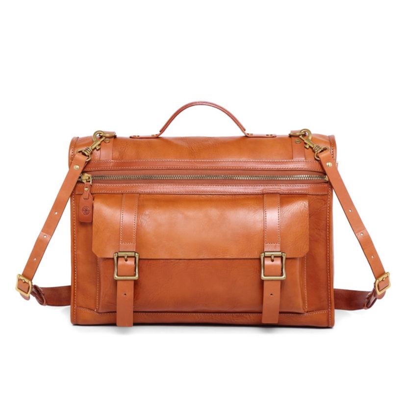 Stone Cove Leather Briefcase