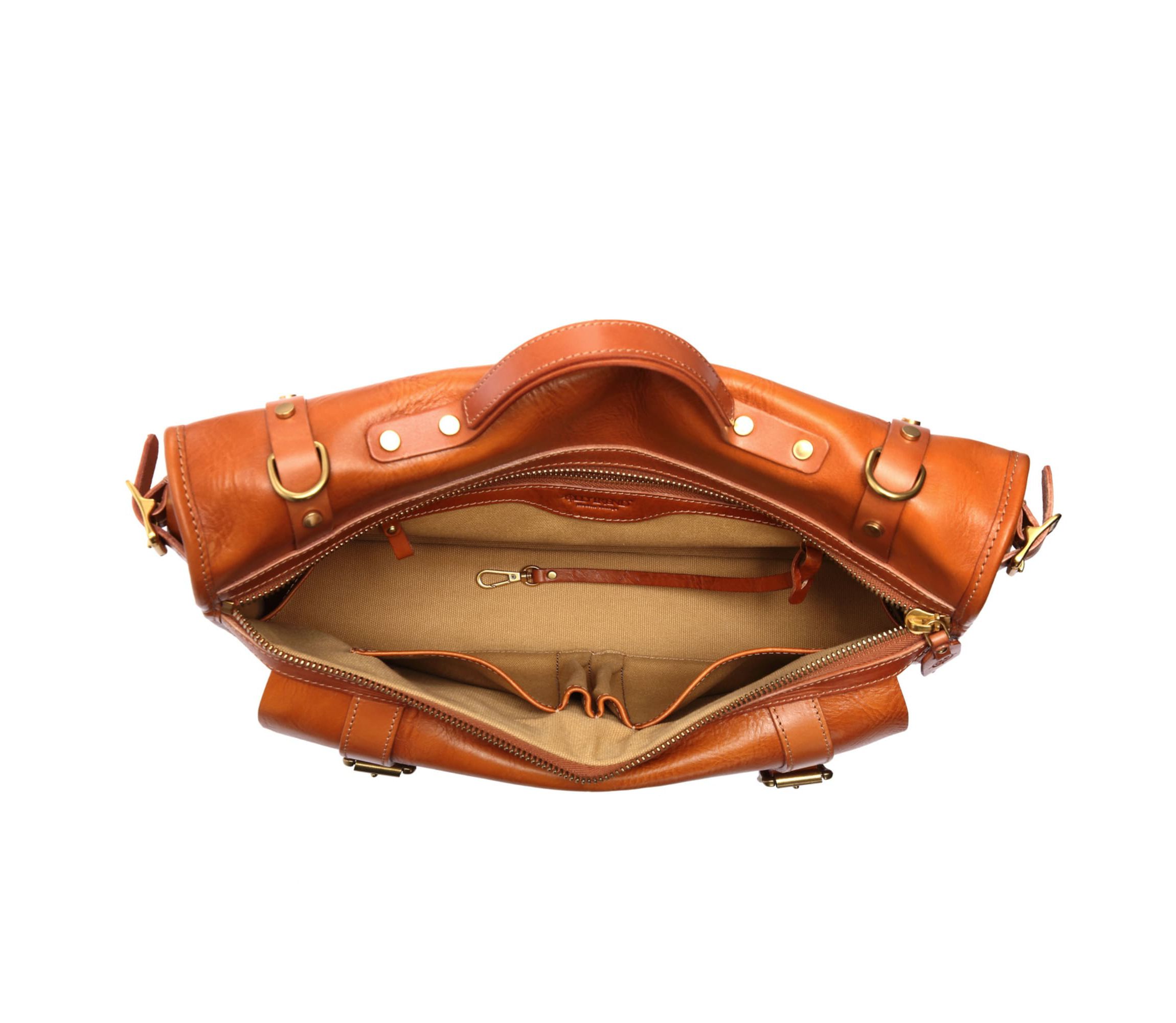 Stone Cove Leather Briefcase