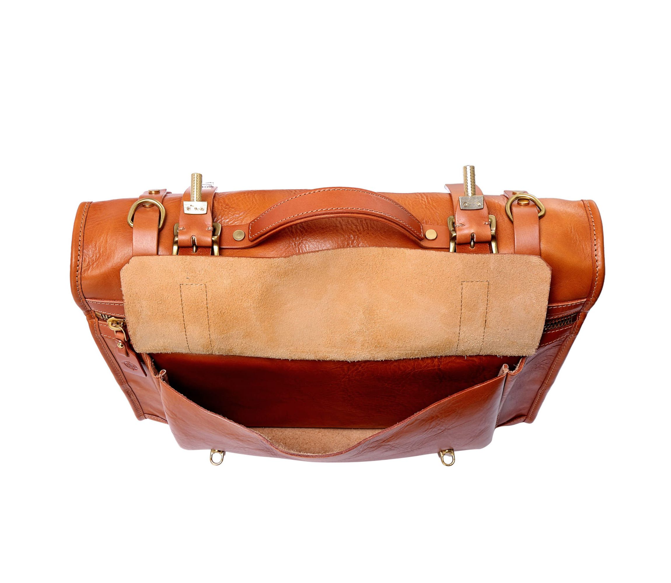 Stone Cove Leather Briefcase