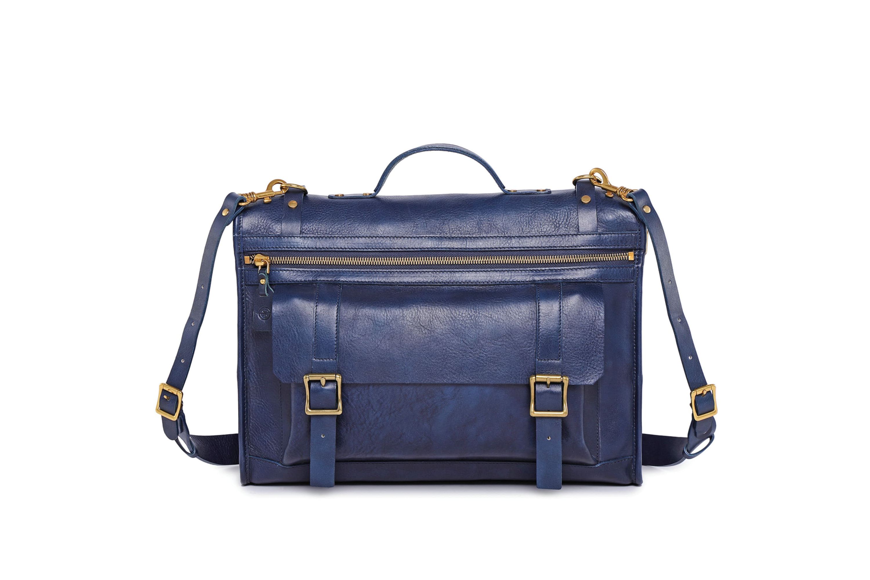Stone Cove Leather Briefcase