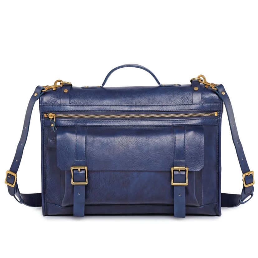 Stone Cove Leather Briefcase