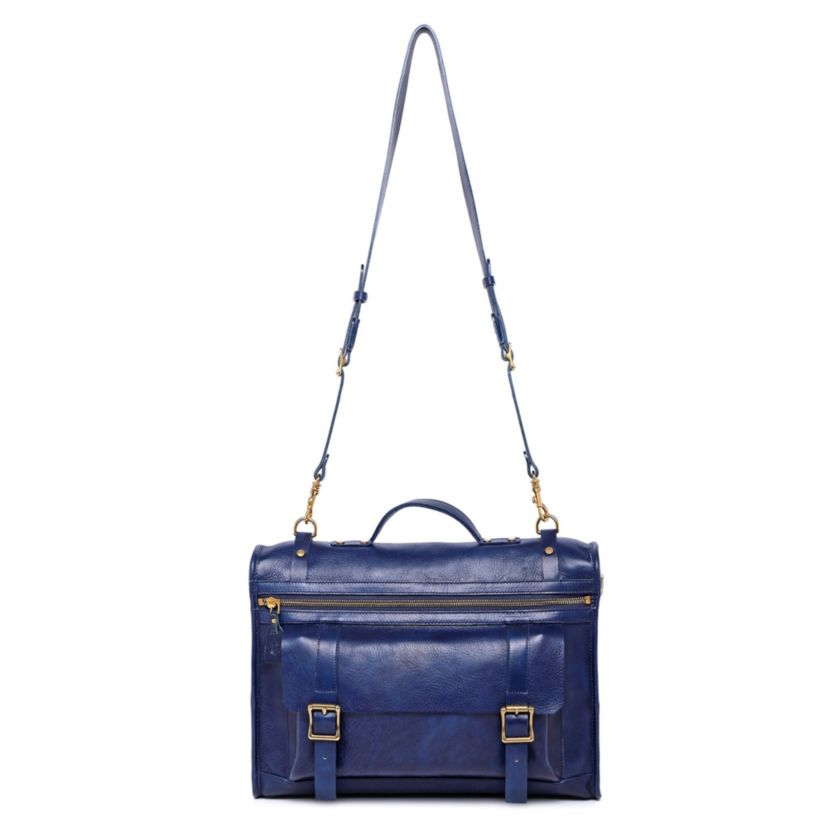 Stone Cove Leather Briefcase