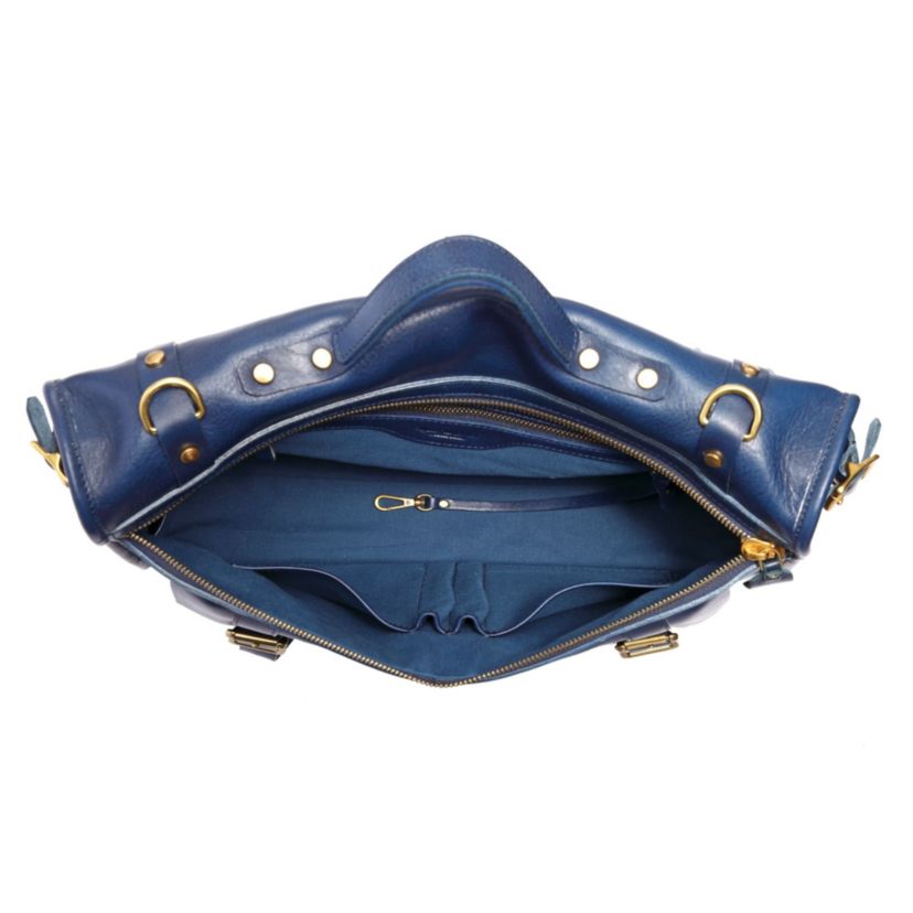 Stone Cove Leather Briefcase