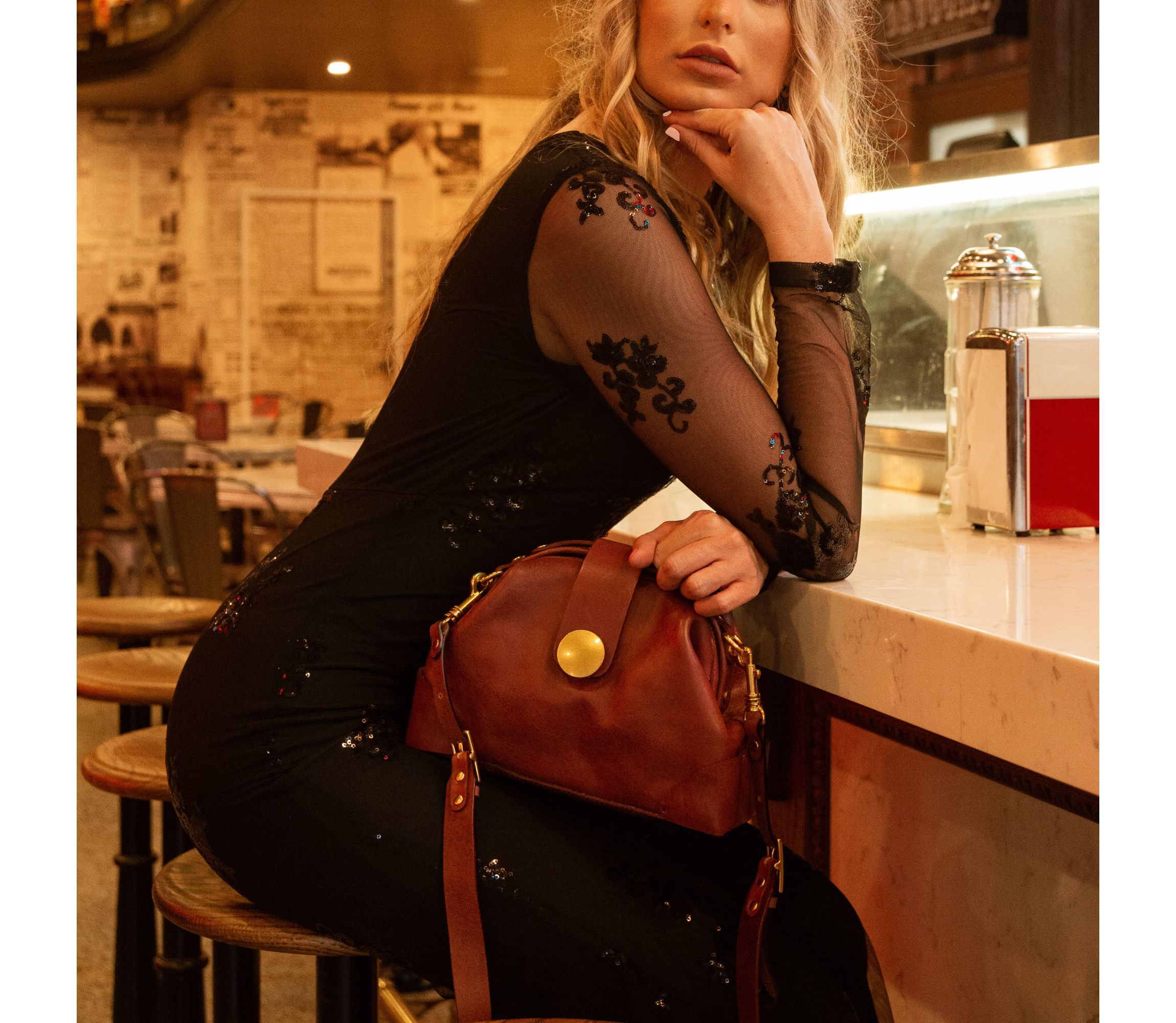 Gypsy Soul Leather Crossbody