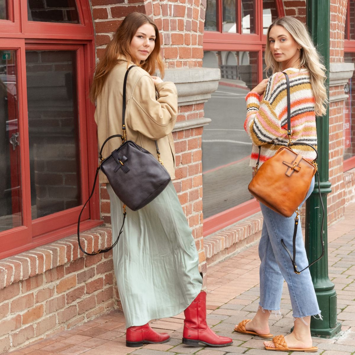 Pamela Leather Backpack