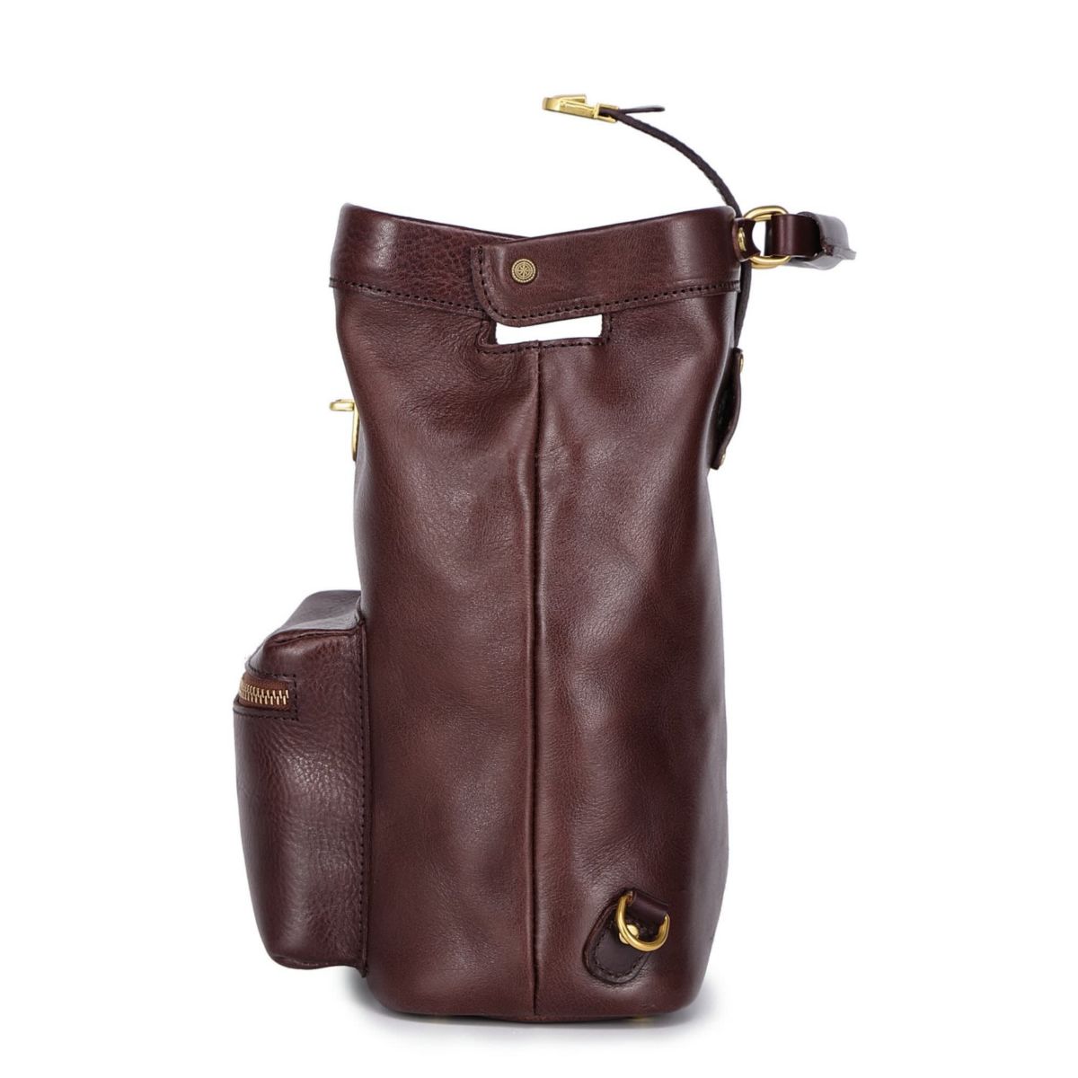 Doctor Convertible Leather Backpack