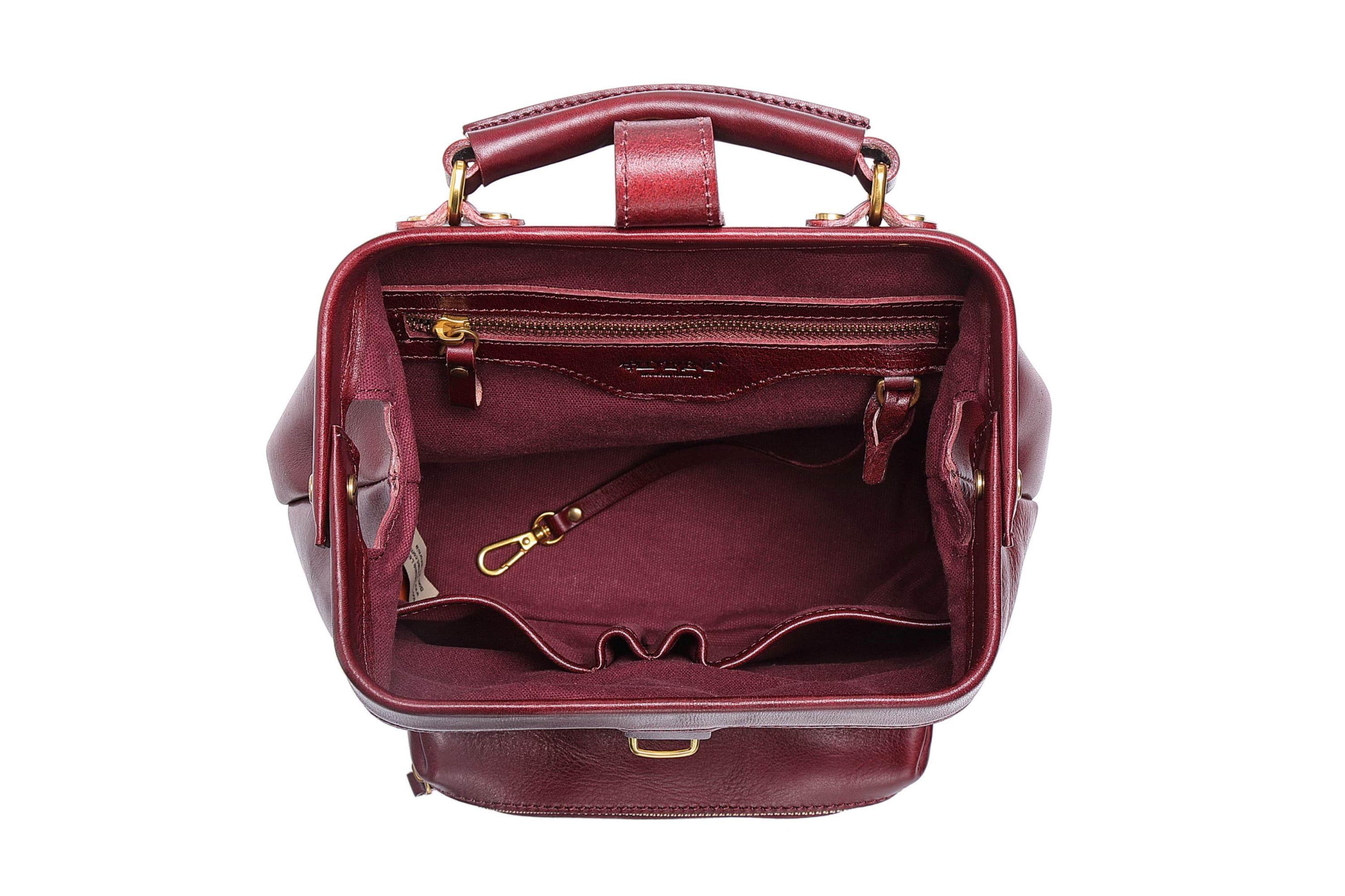 Doctor Convertible Leather Backpack