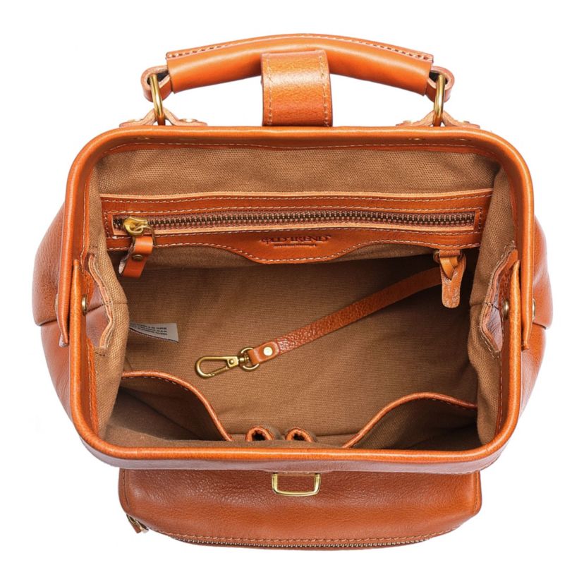 Doctor Convertible Leather Backpack