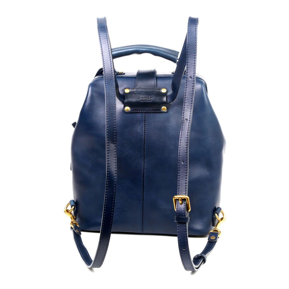 Doctor Convertible Leather Backpack