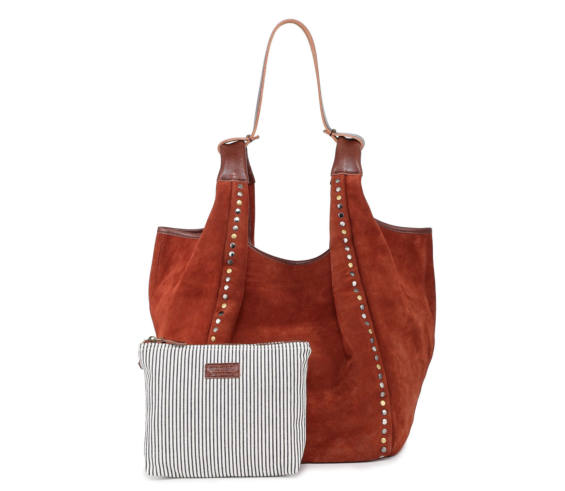 Rose Valley Suede Hobo