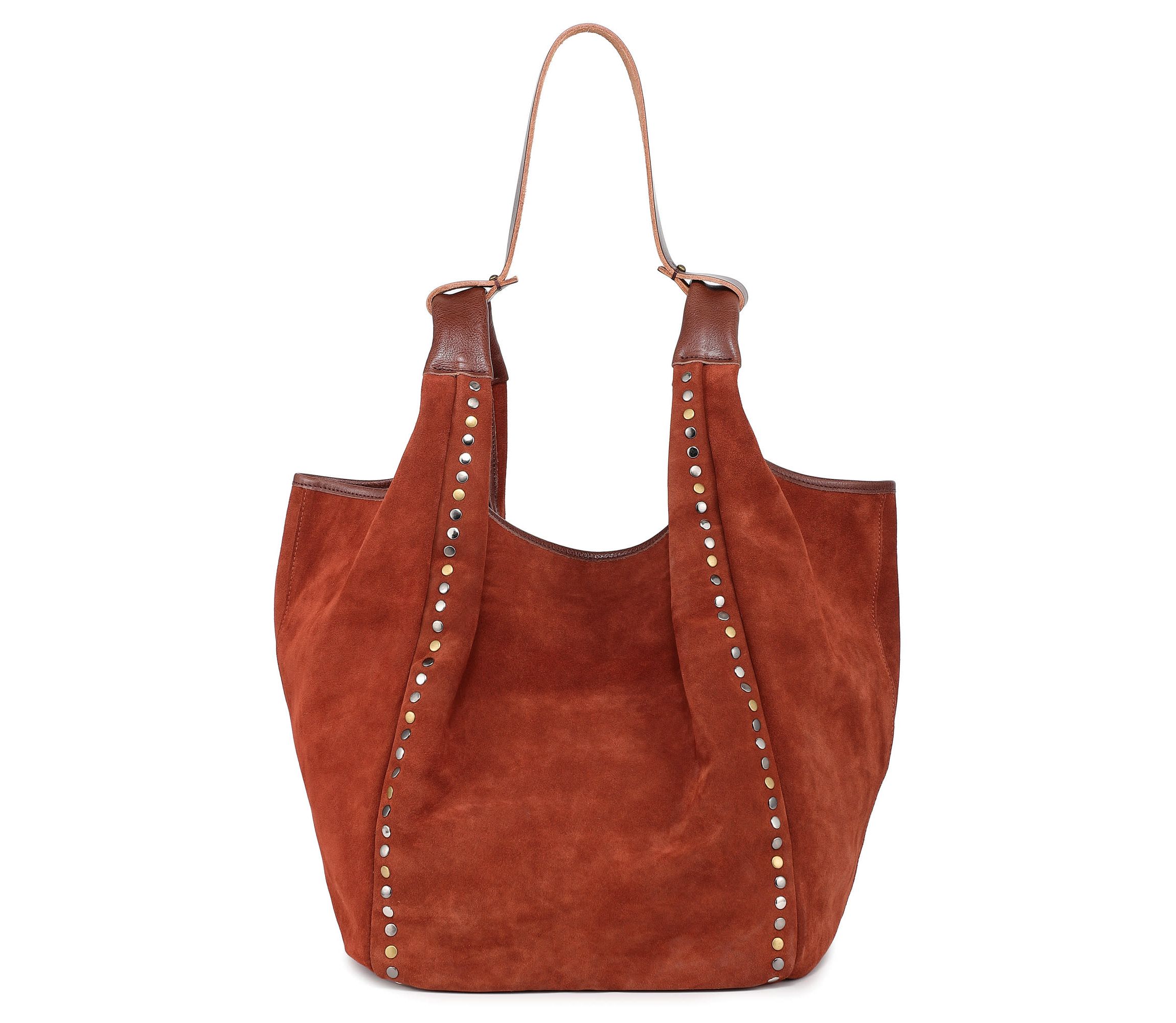 Rose Valley Suede Hobo