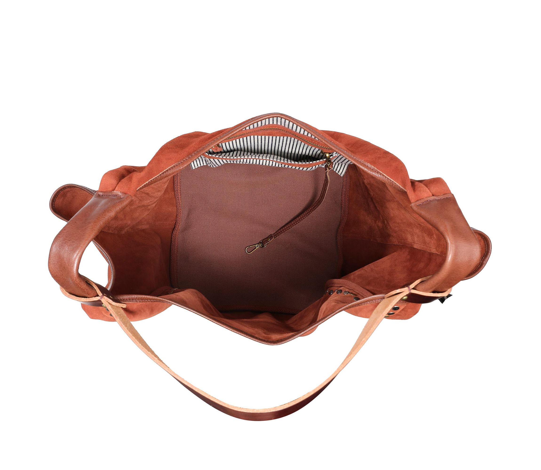 Rose Valley Suede Hobo