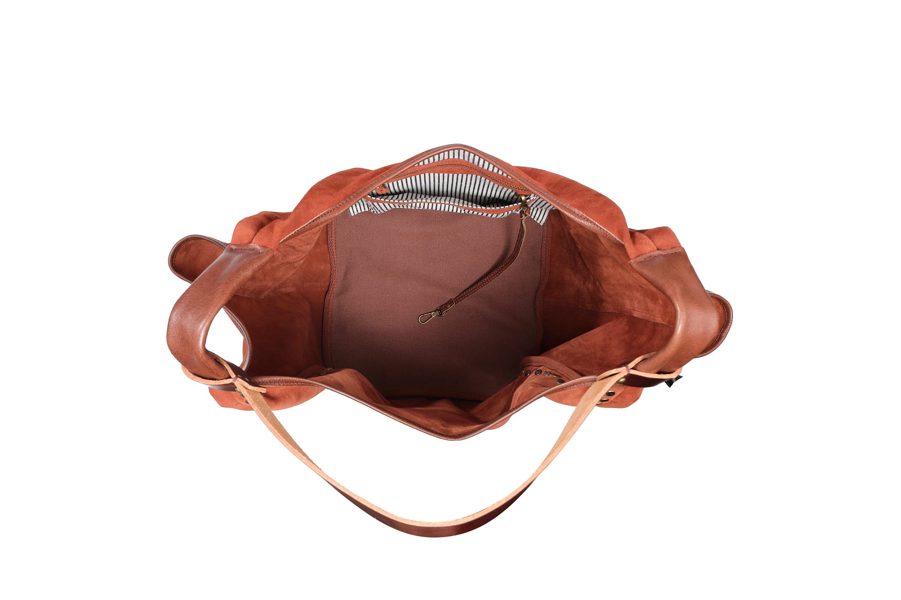 Rose Valley Suede Hobo