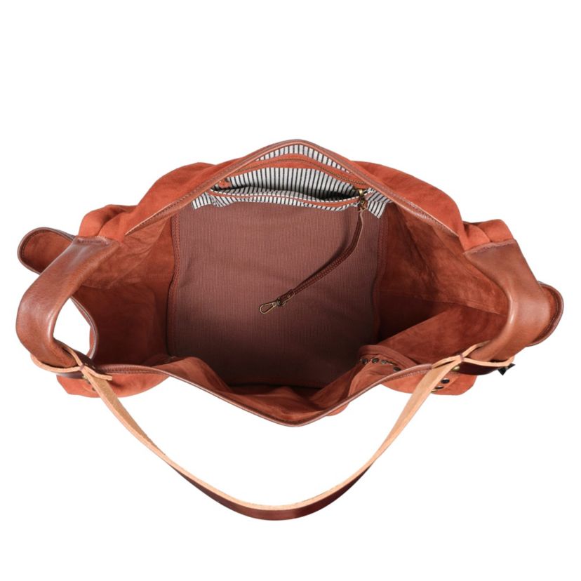 Rose Valley Suede Hobo