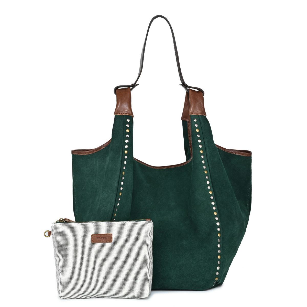 Rose Valley Suede Hobo