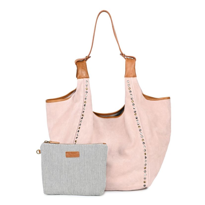 Rose Valley Suede Hobo