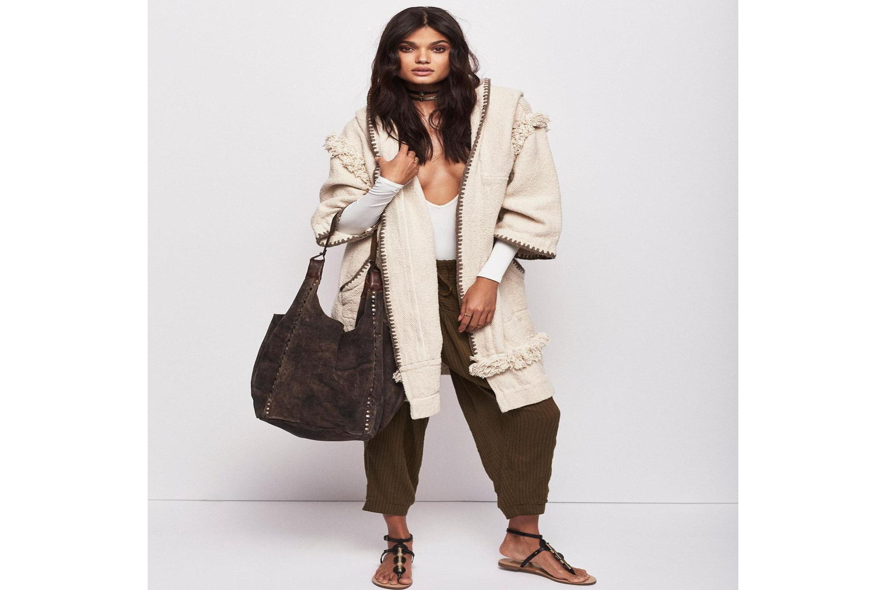 Rose Valley Suede Hobo