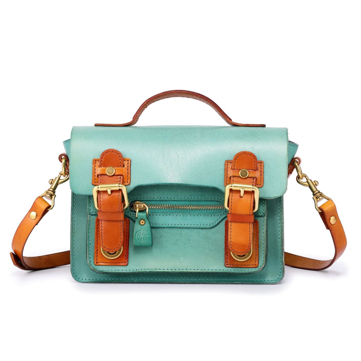 Aster Mini Leather Satchel