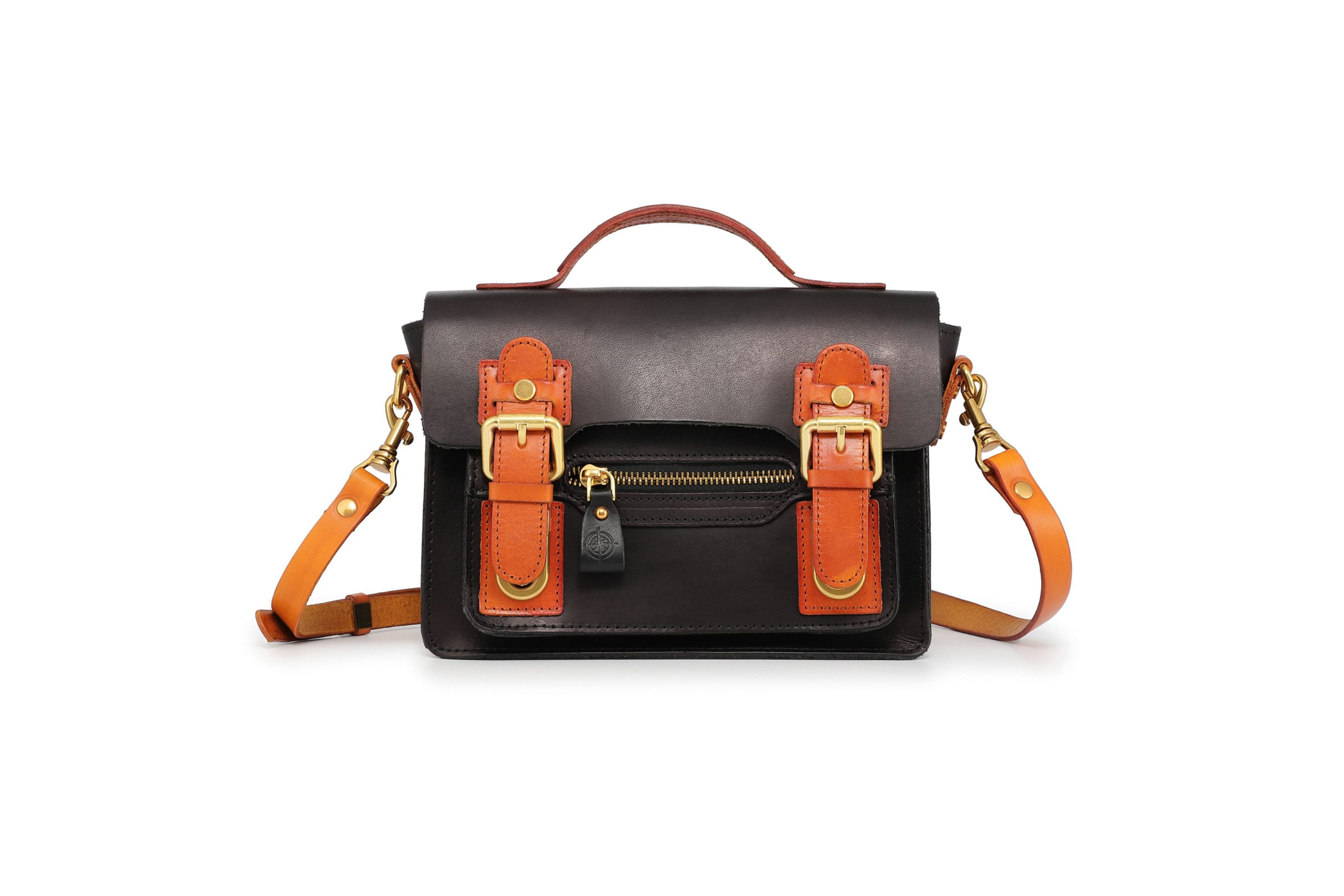 Aster Mini Leather Satchel