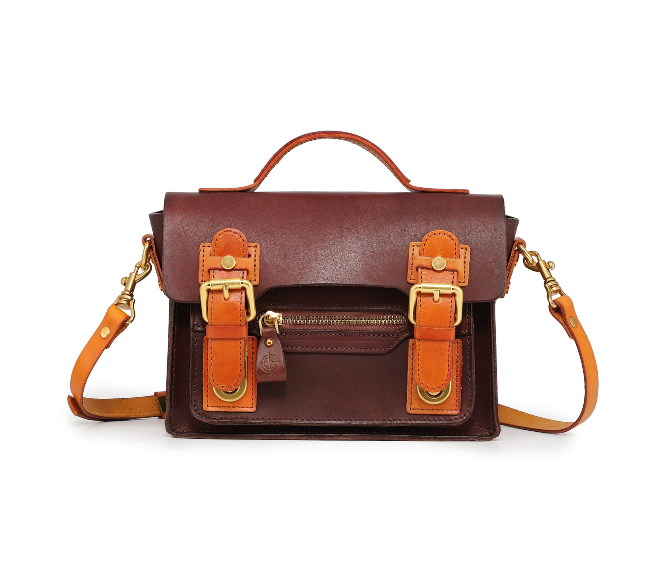 Aster Mini Leather Satchel