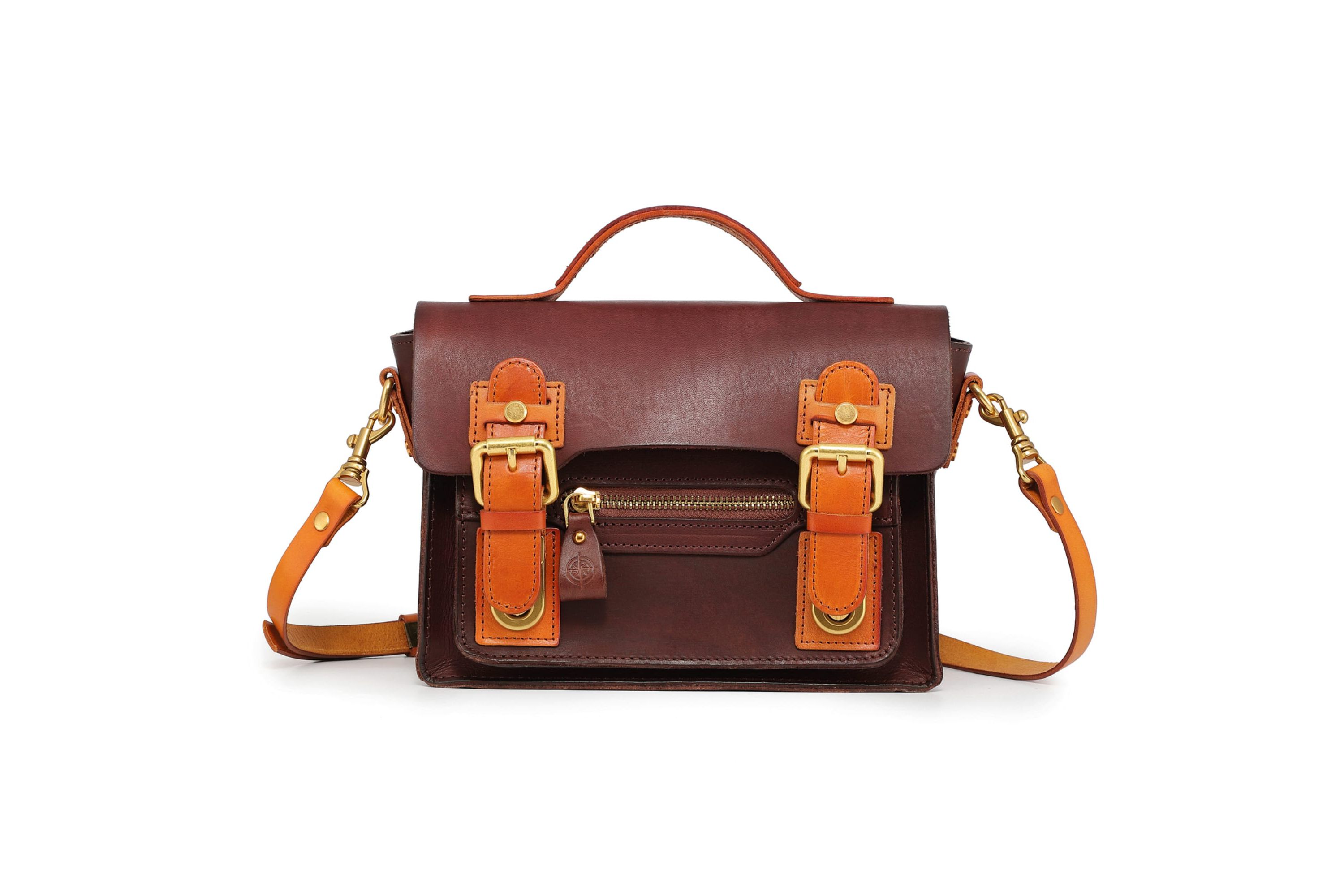 Aster Mini Leather Satchel