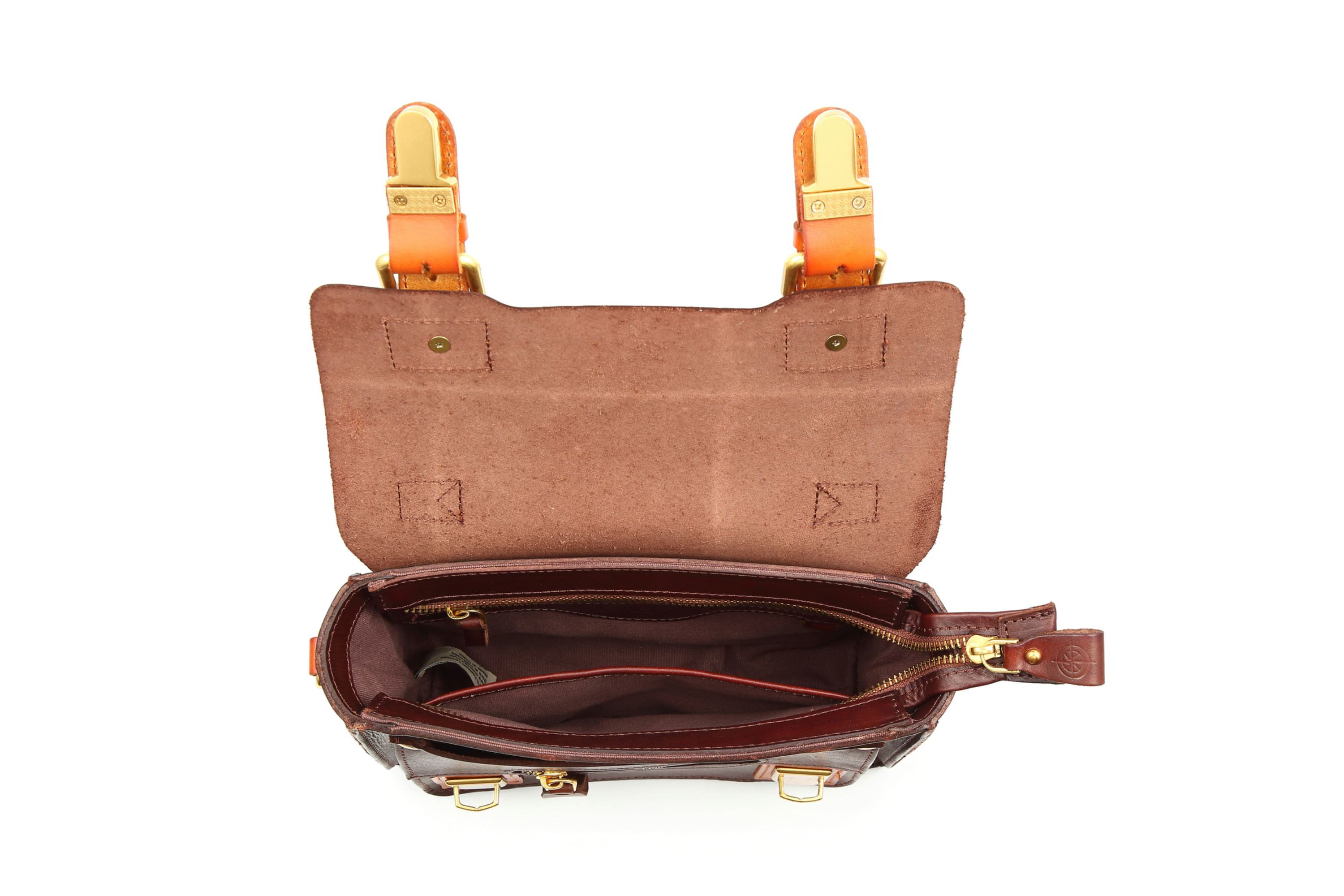 Aster Mini Leather Satchel