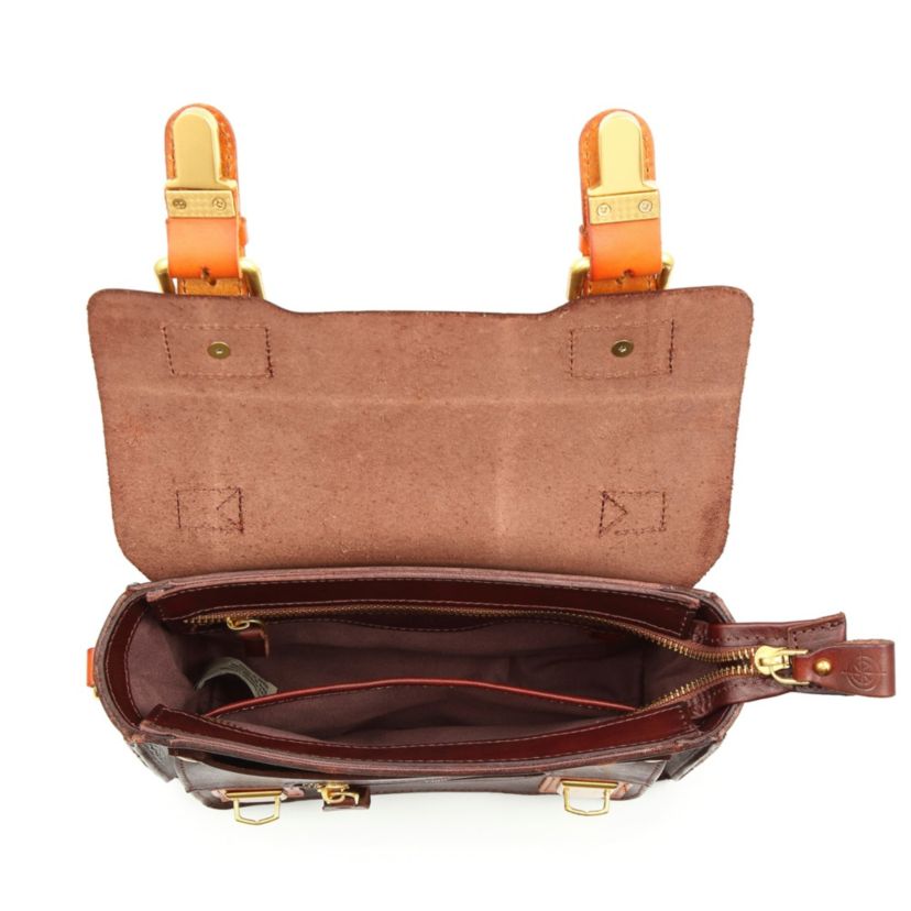 Aster Mini Leather Satchel