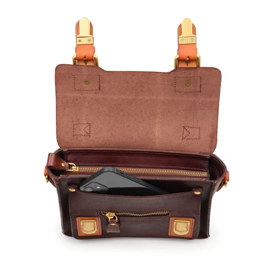 Aster Mini Leather Satchel
