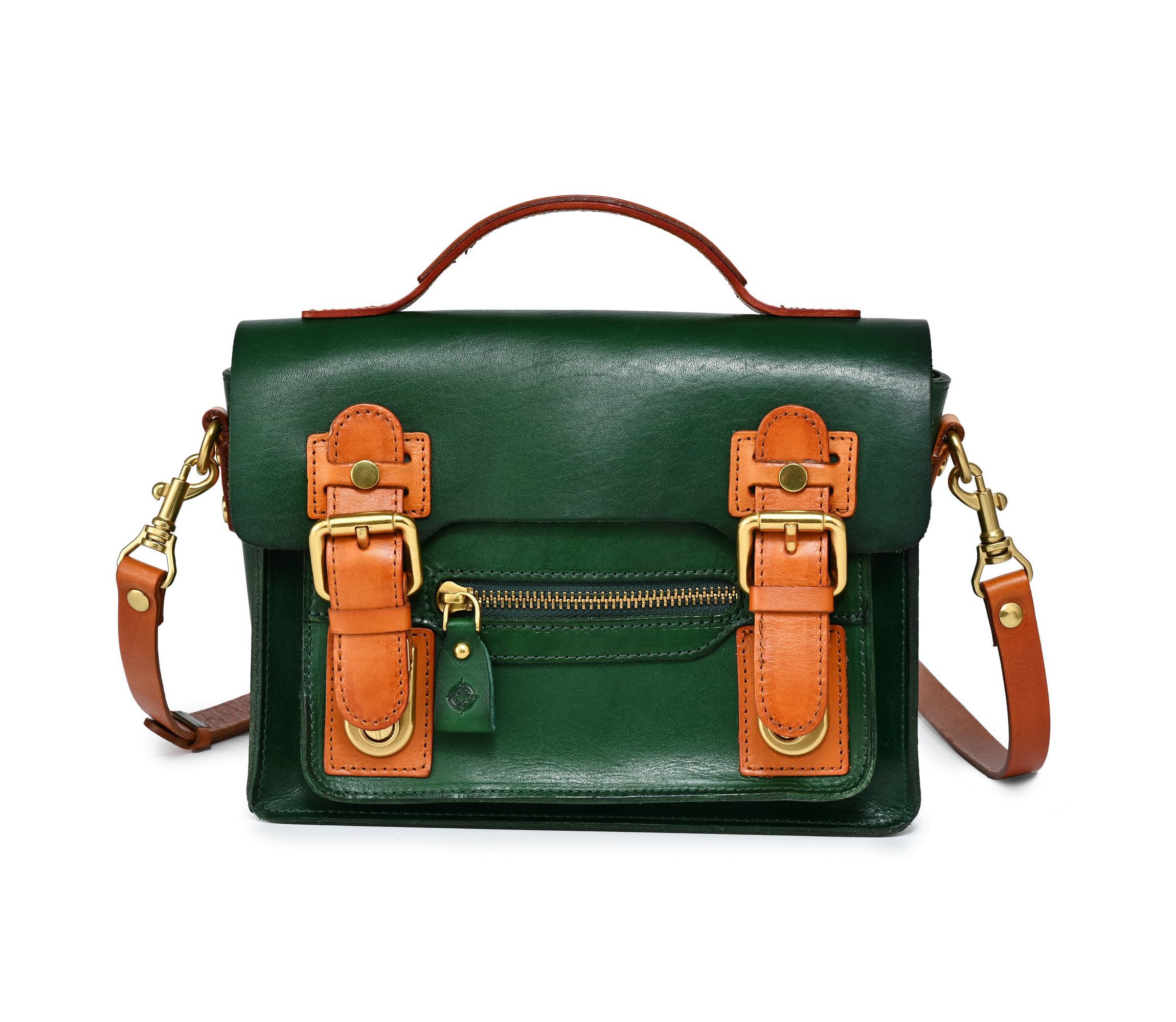 Aster Mini Leather Satchel