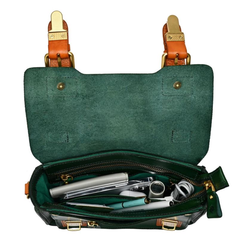 Aster Mini Leather Satchel