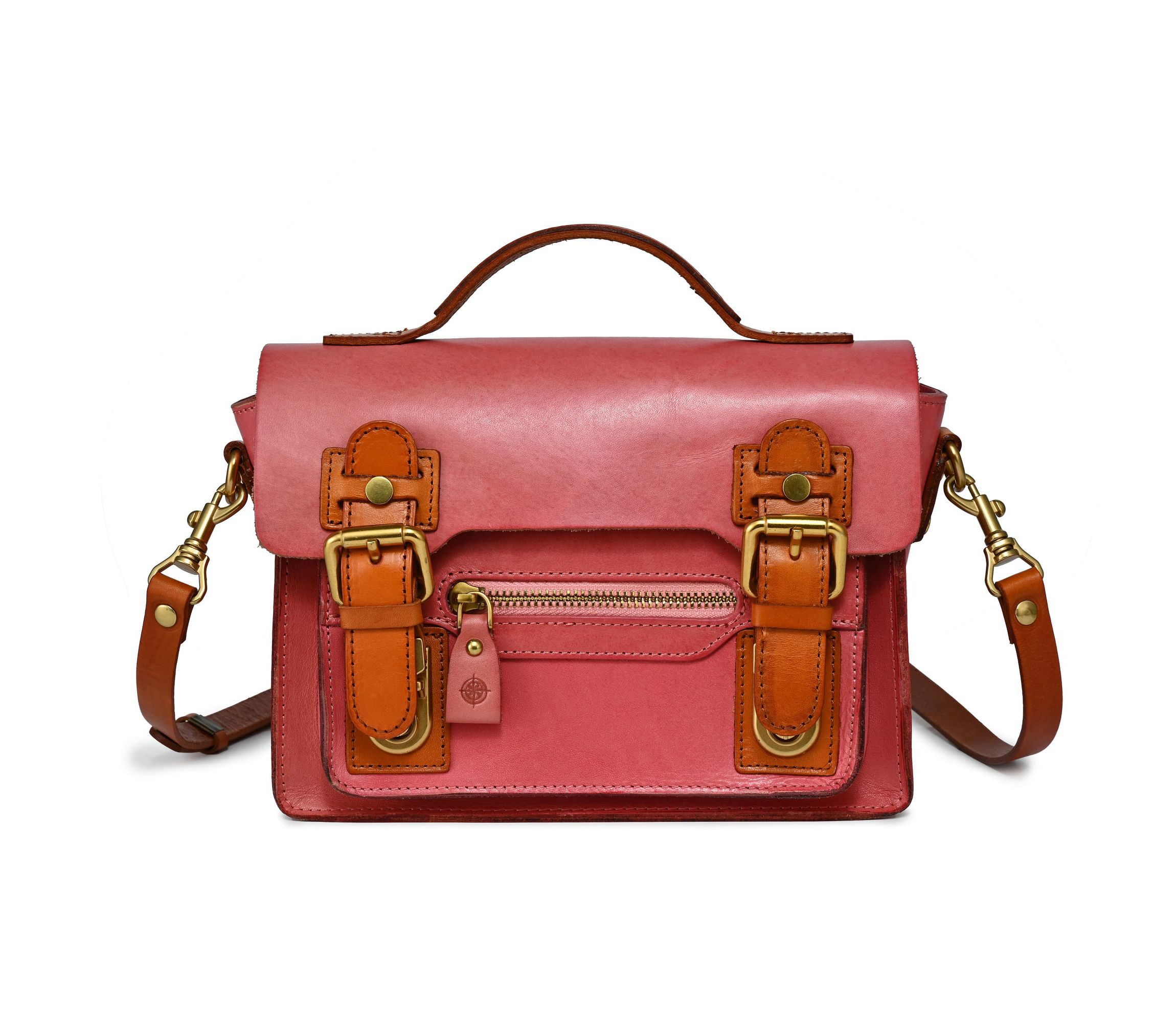 Aster Mini Leather Satchel