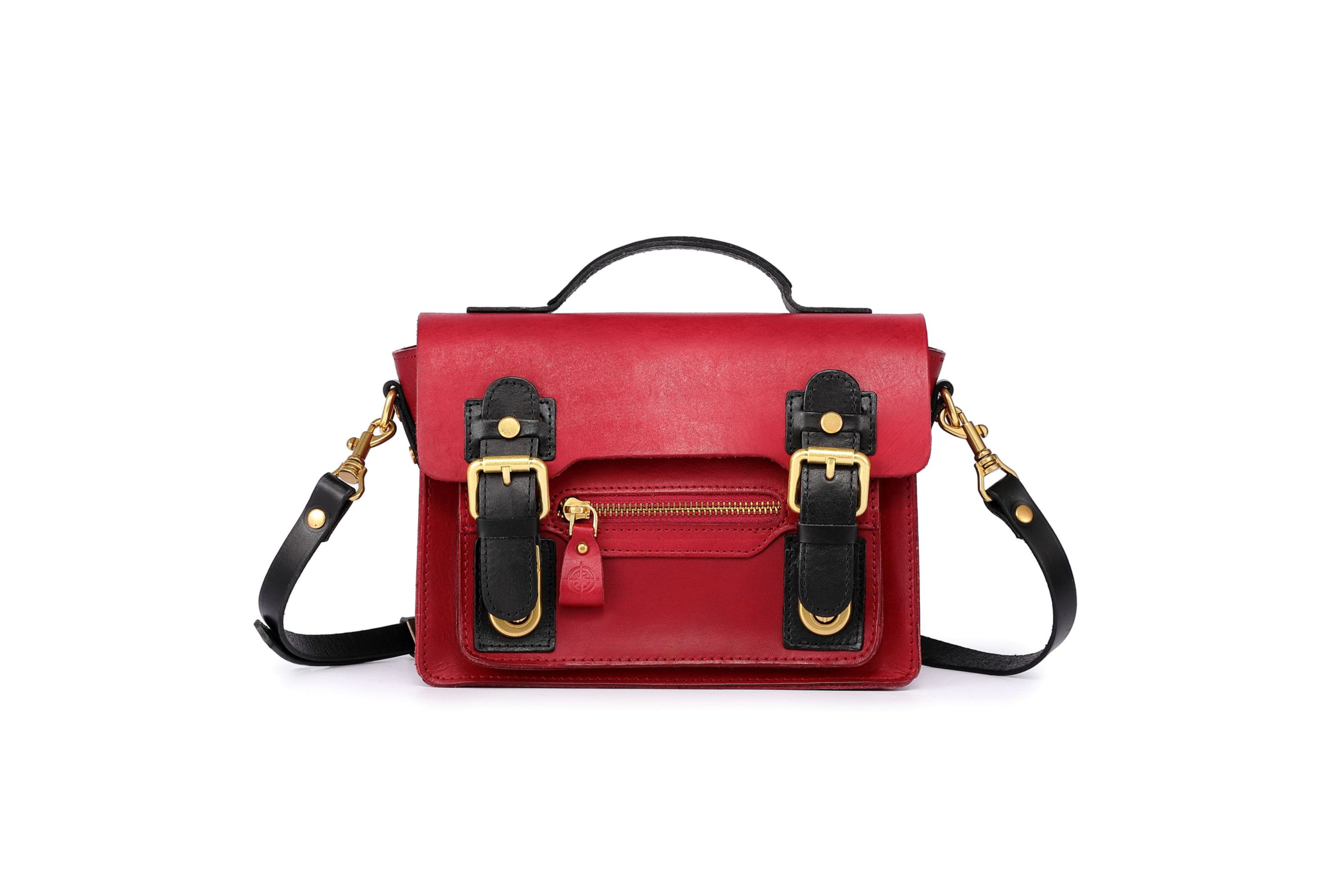 Aster Mini Leather Satchel