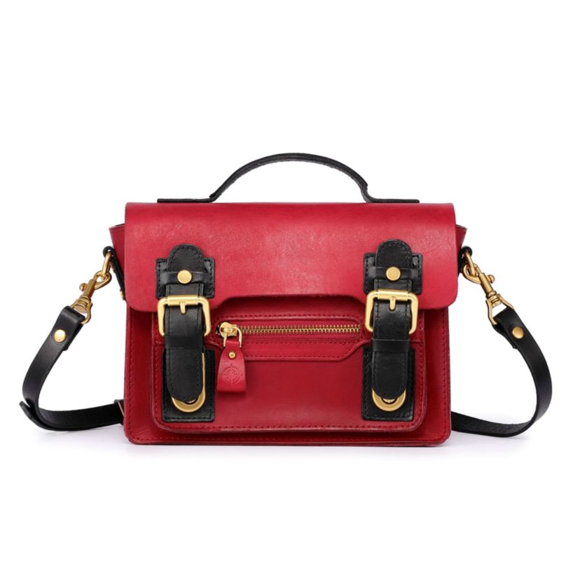 Aster Mini Leather Satchel