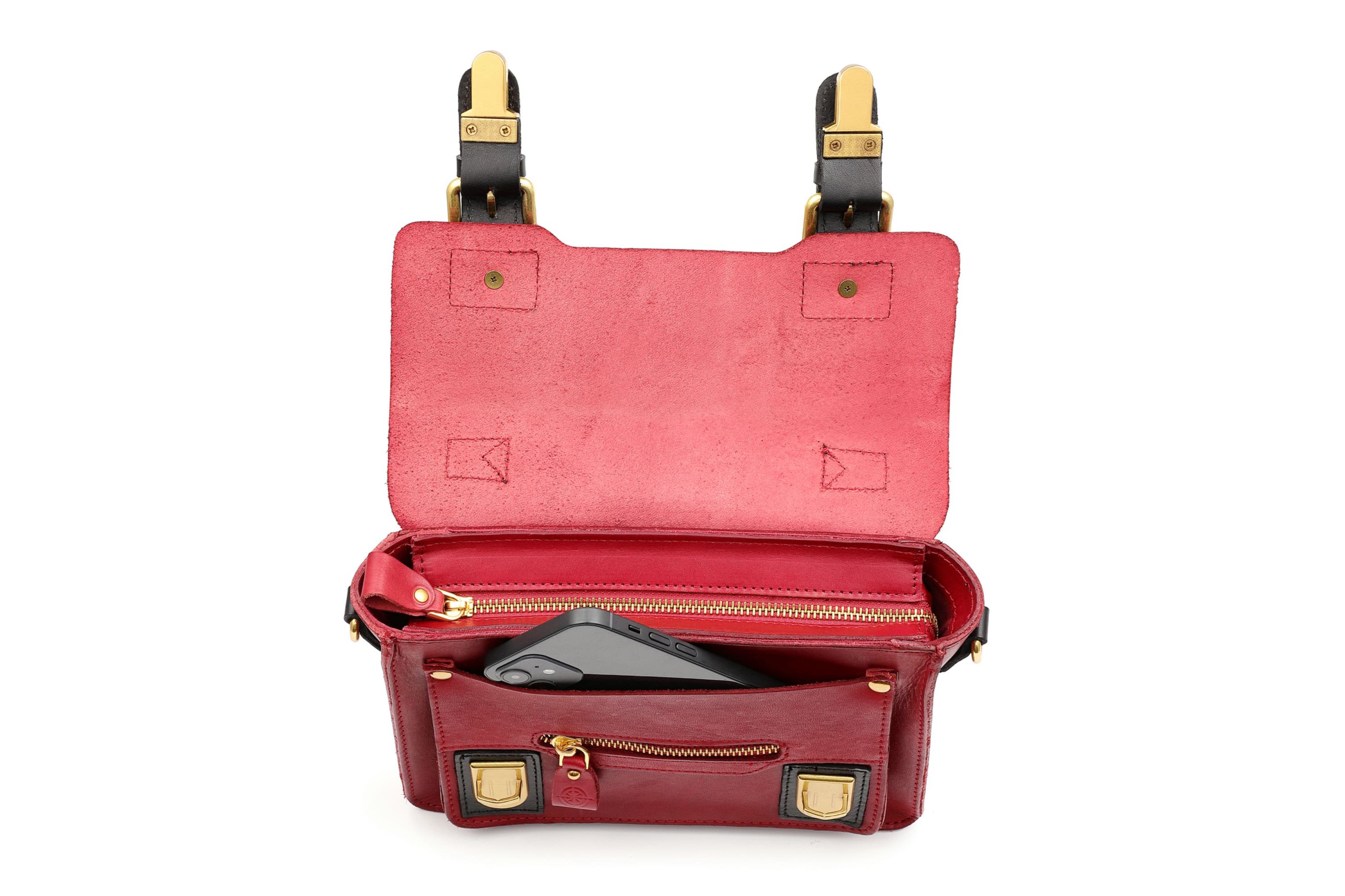 Aster Mini Leather Satchel