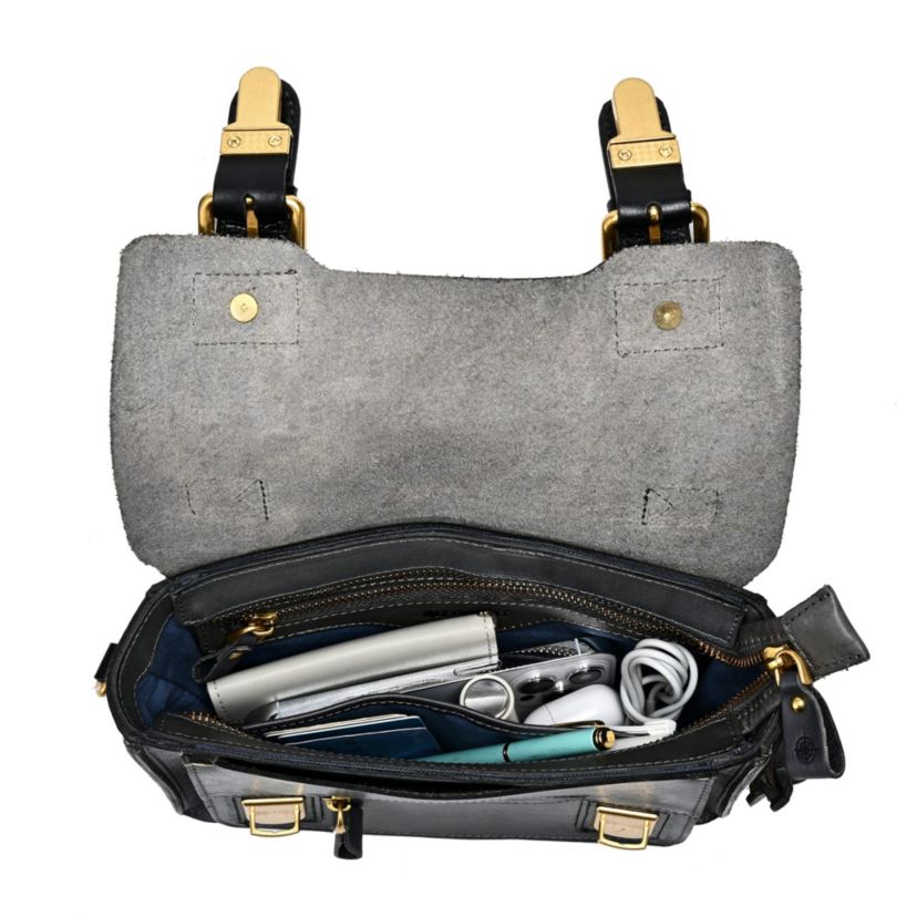 Aster Mini Leather Satchel