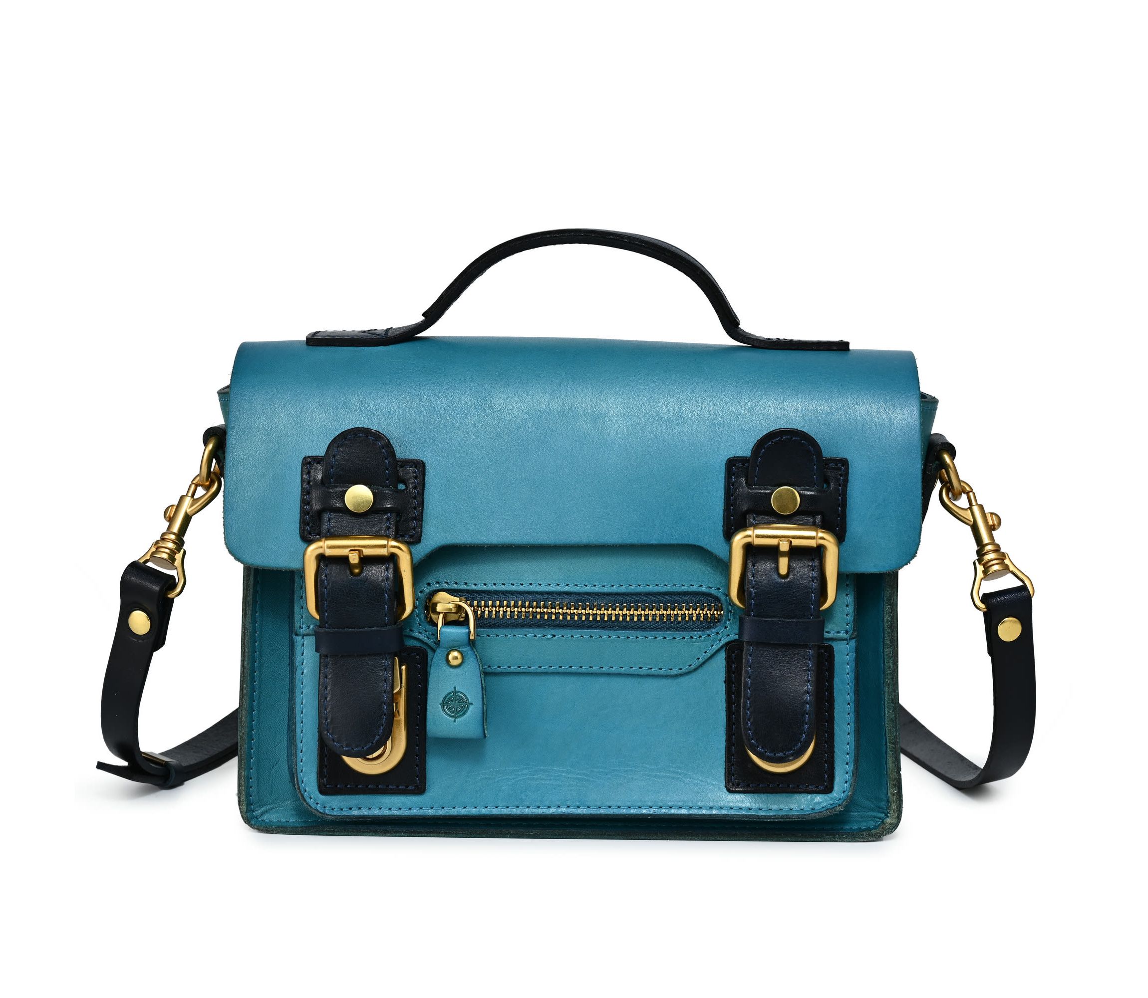 Aster Mini Leather Satchel