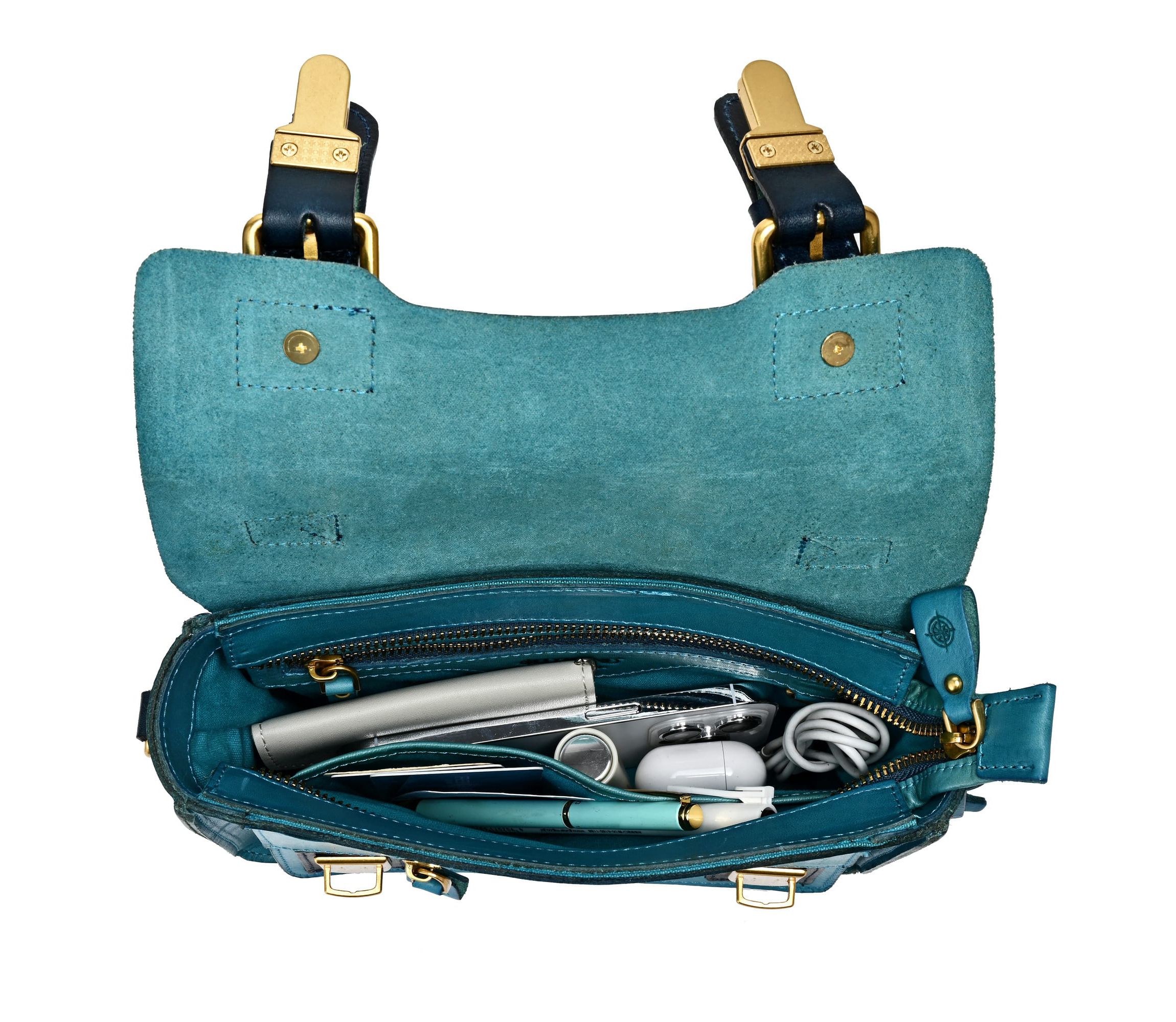 Aster Mini Leather Satchel