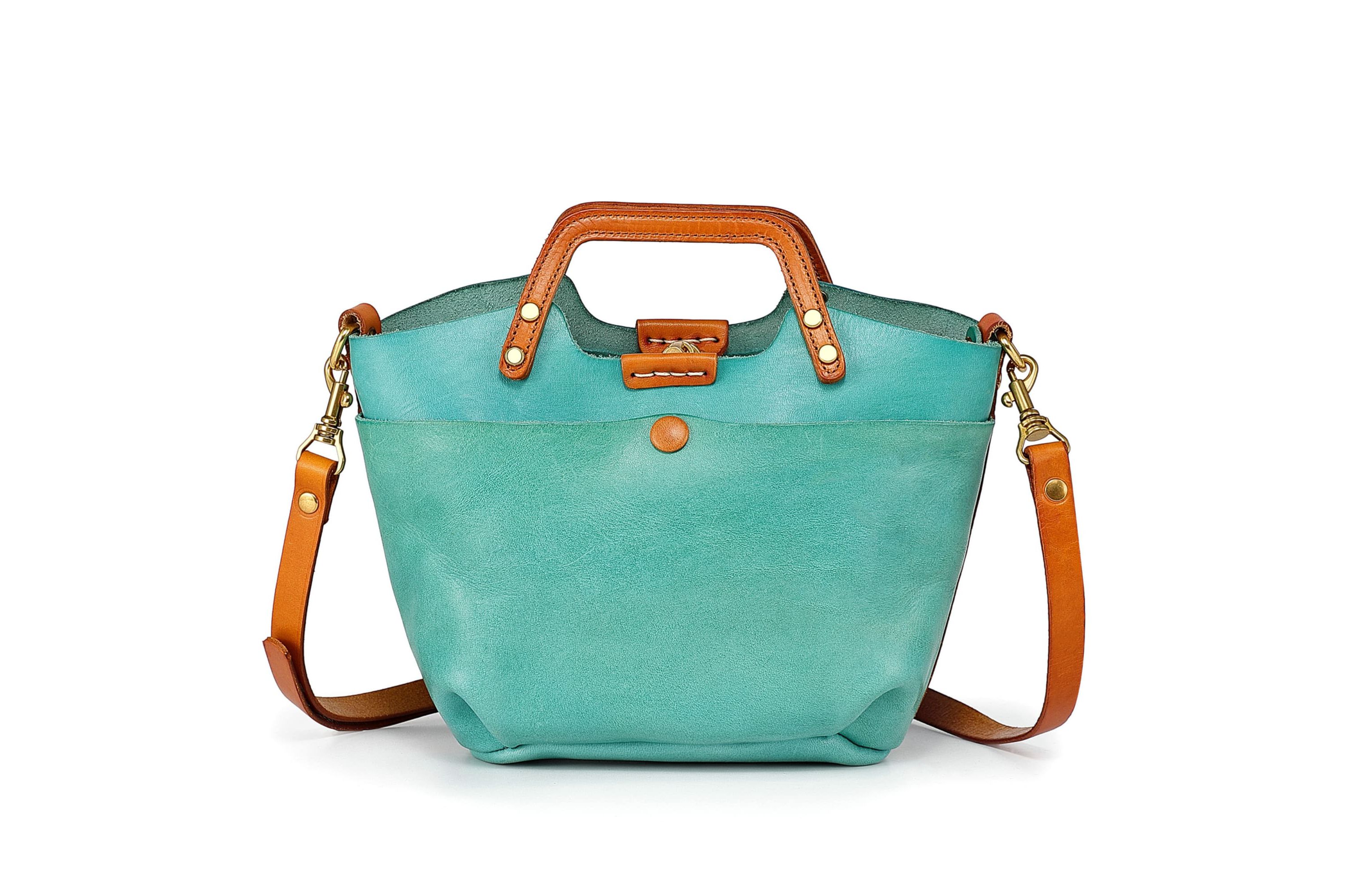 Sprout Land Mini Leather Tote
